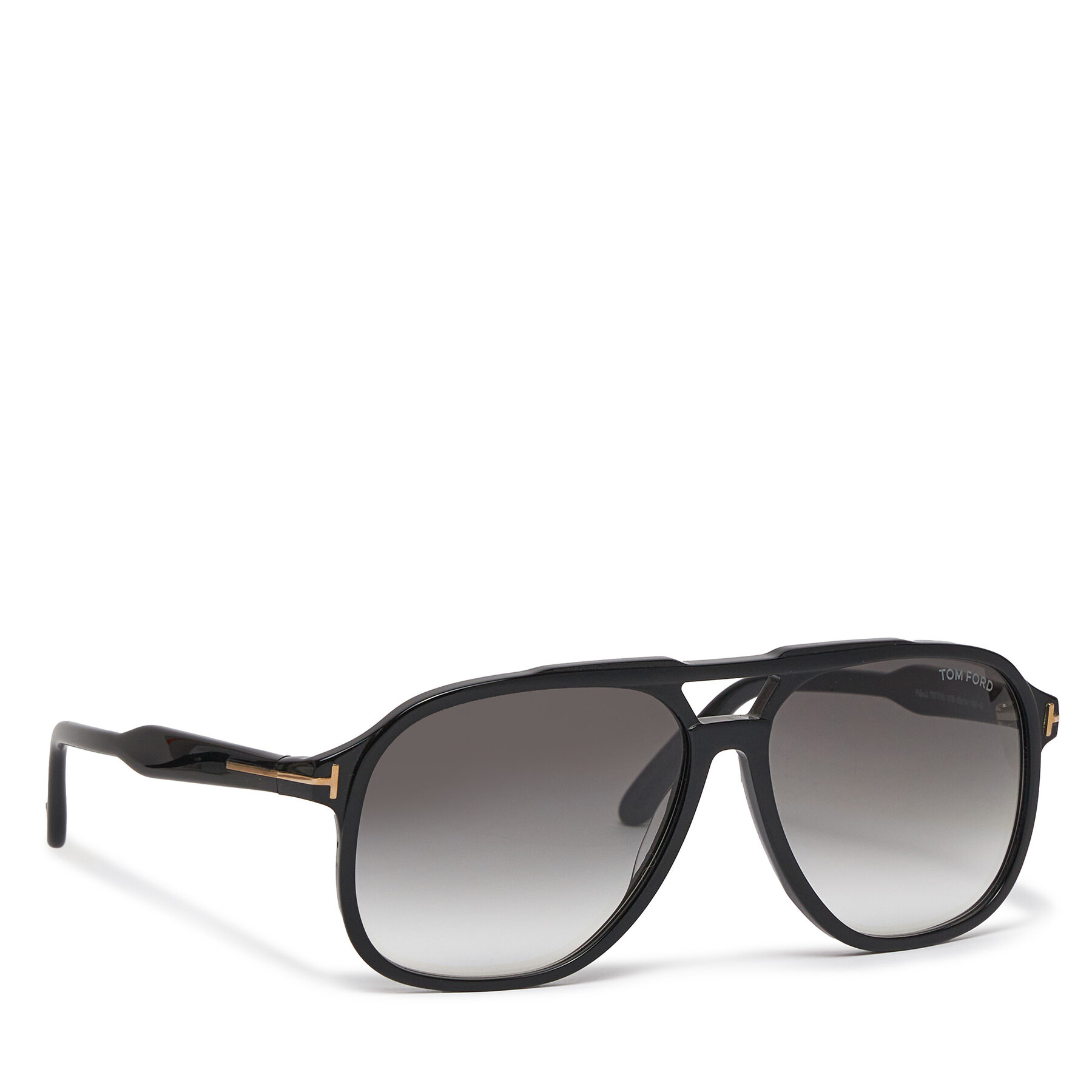 Okulary przeciwsłoneczne Tom Ford, Rozmiar 62 Czarny FT0753