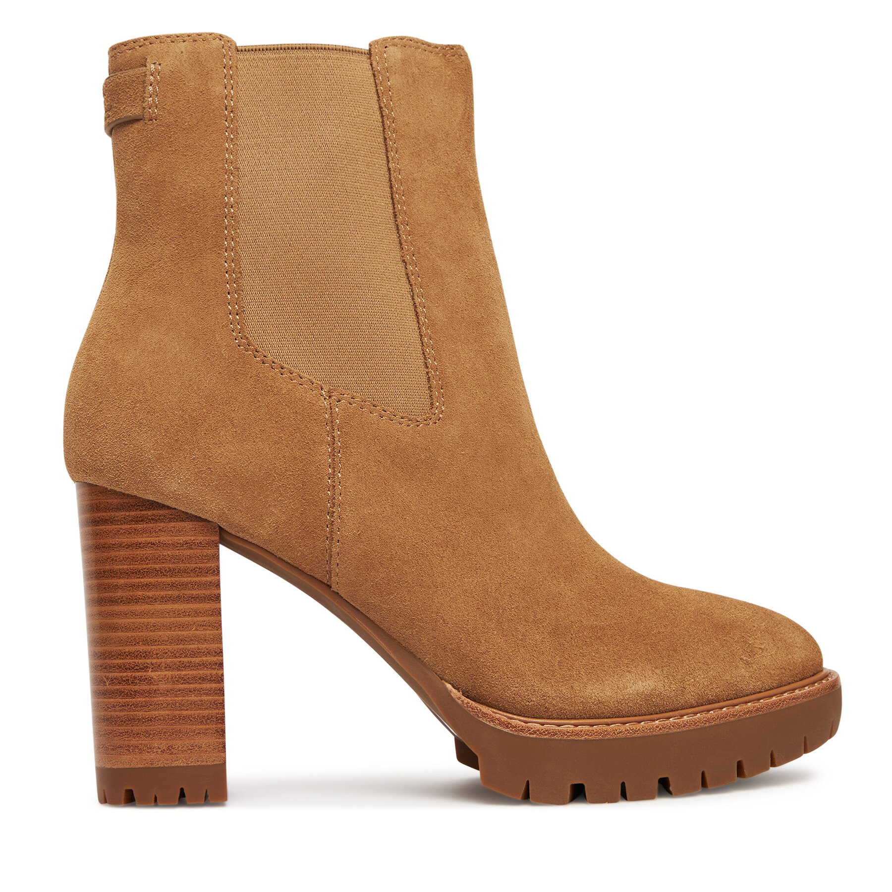 Členková obuv LAUREN RALPH LAUREN 802942566001 Hnedá