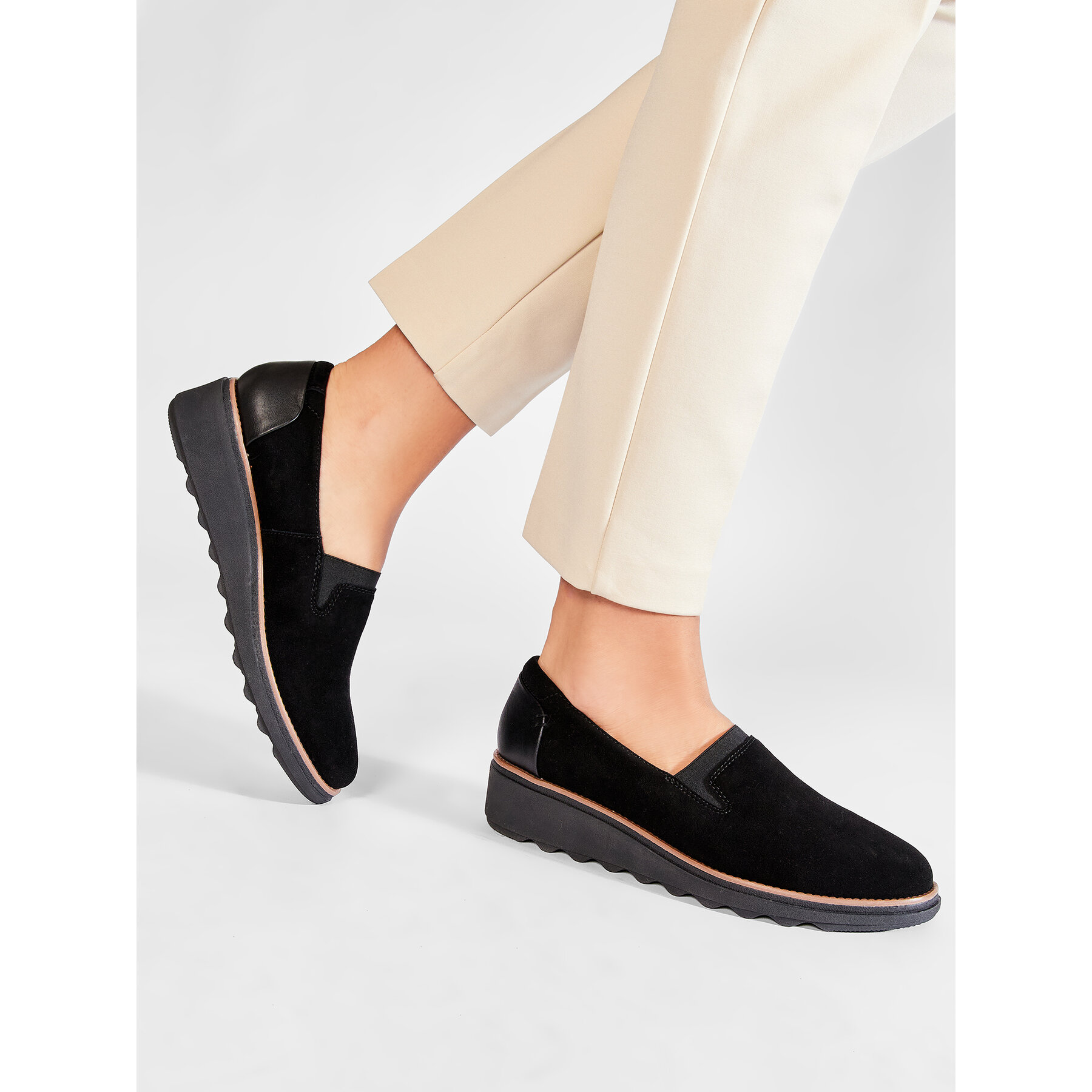 Pantofi Clarks Sharon Dolly 261558194 Negru