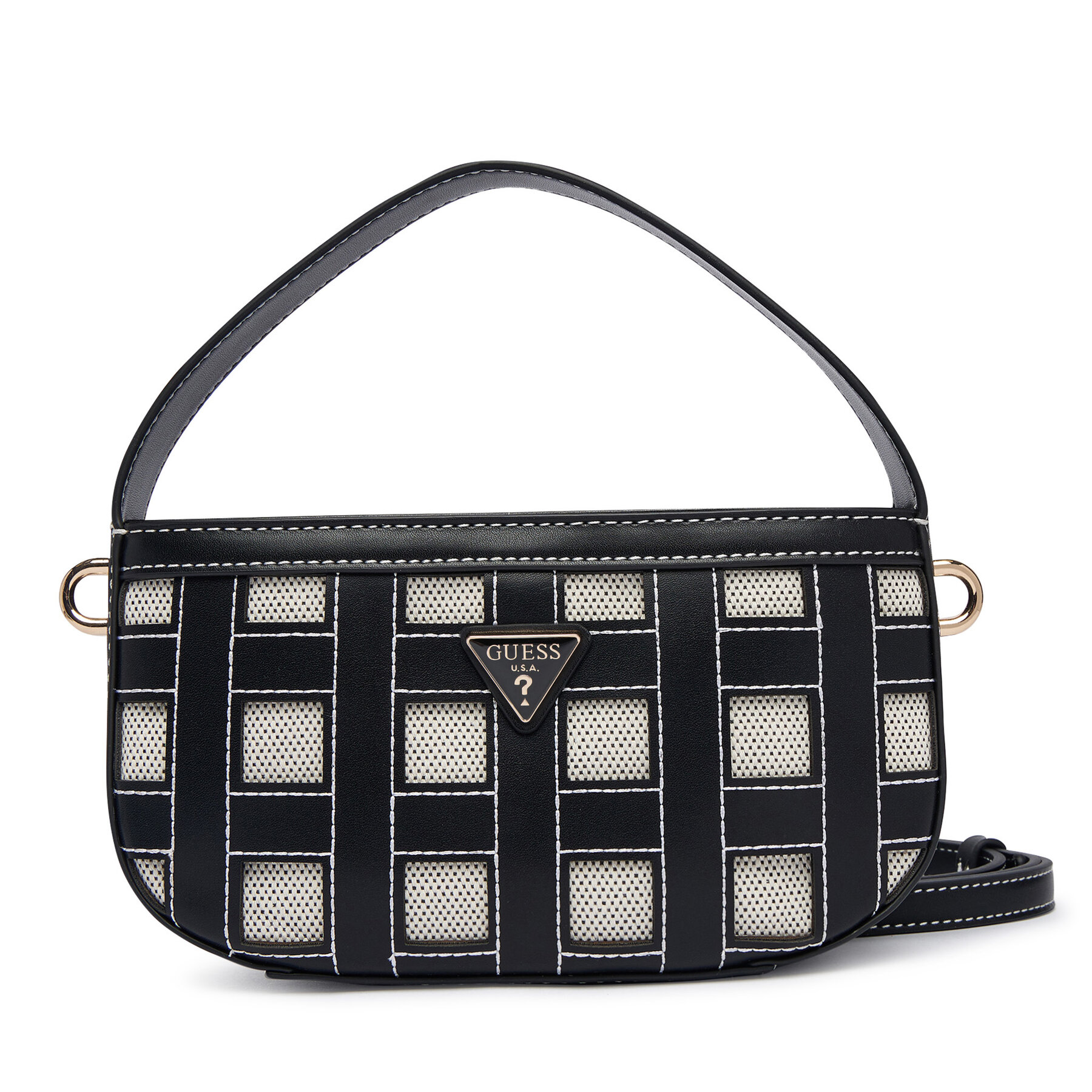Bolso Guess Frankie Mini HWWG97 36770 Negro