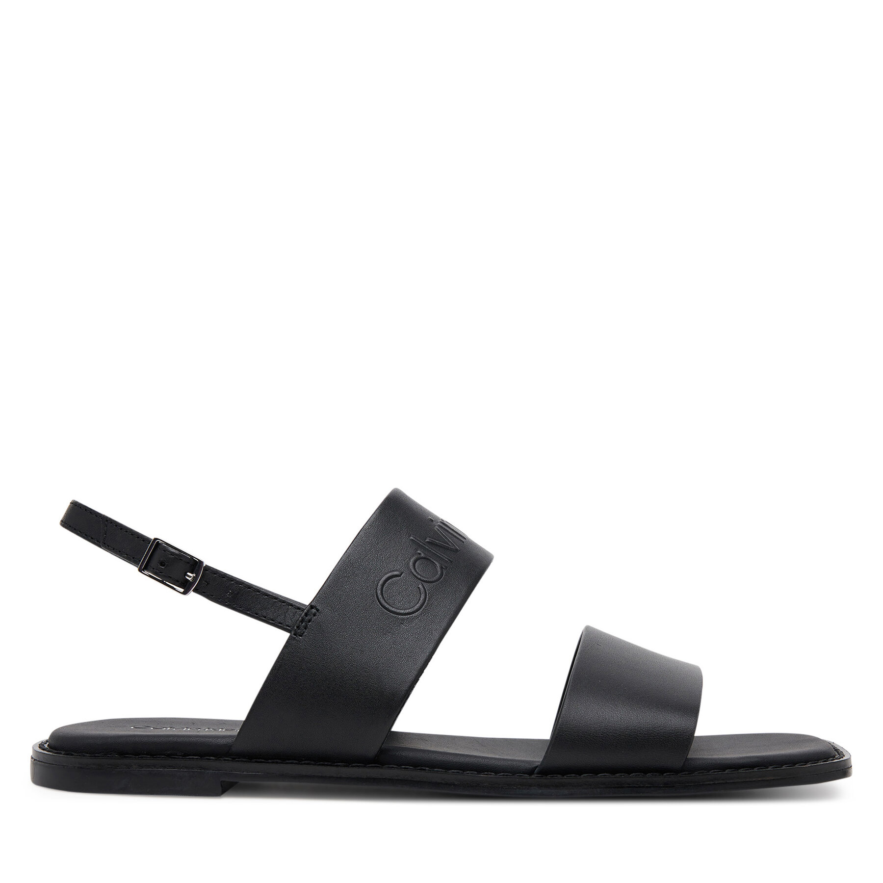  Szandál Calvin Klein Flat Sandal - He HW0HW02377 Fekete akciós termékkép 1