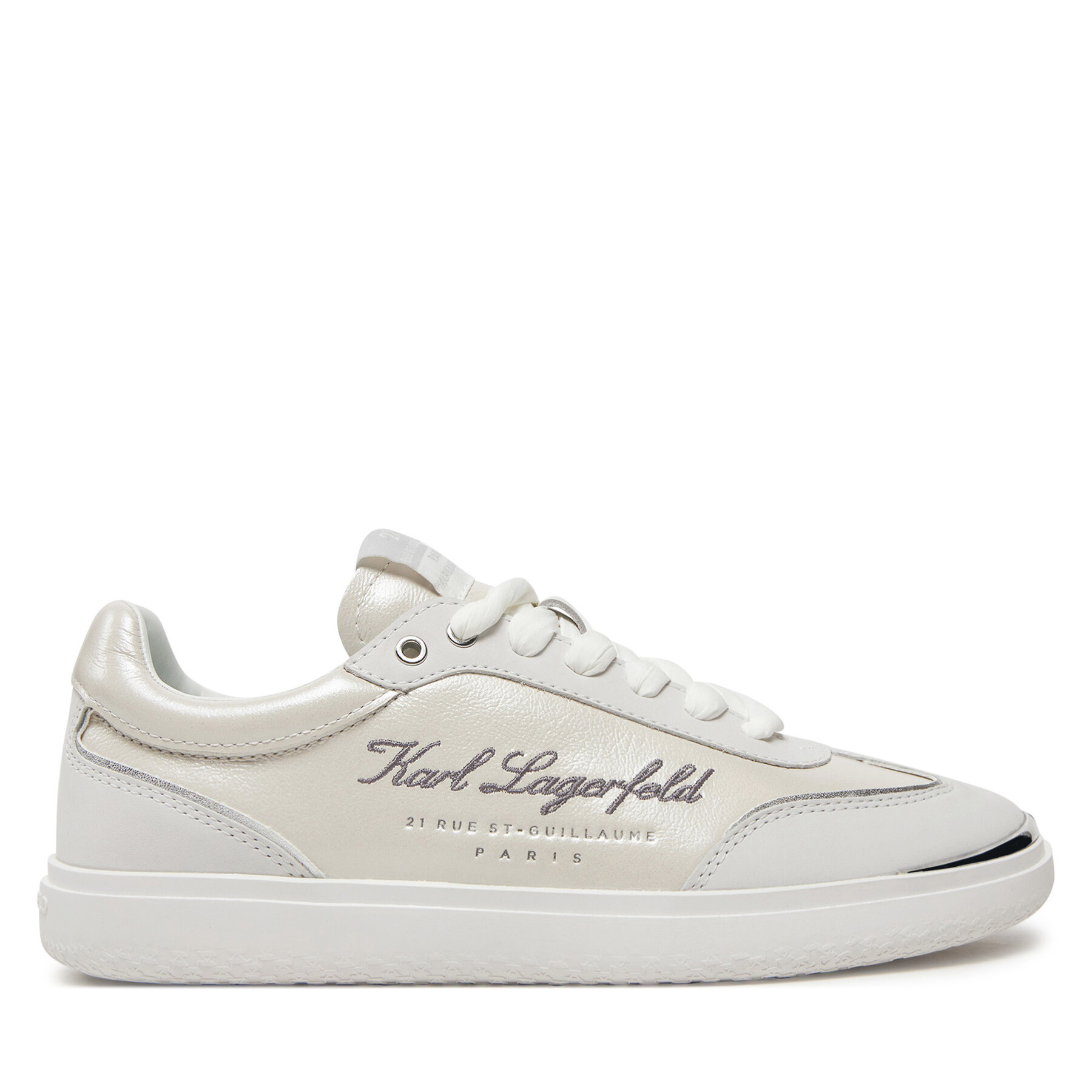 Sneakers KARL LAGERFELD Atlas KL63822 Alb