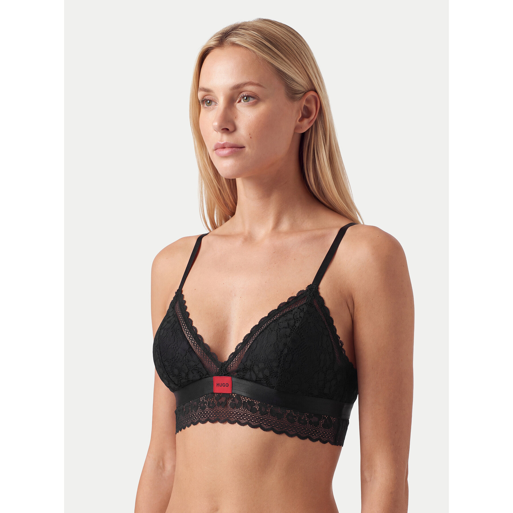 HUGO Bralette-BH 50570655 Schwarz
