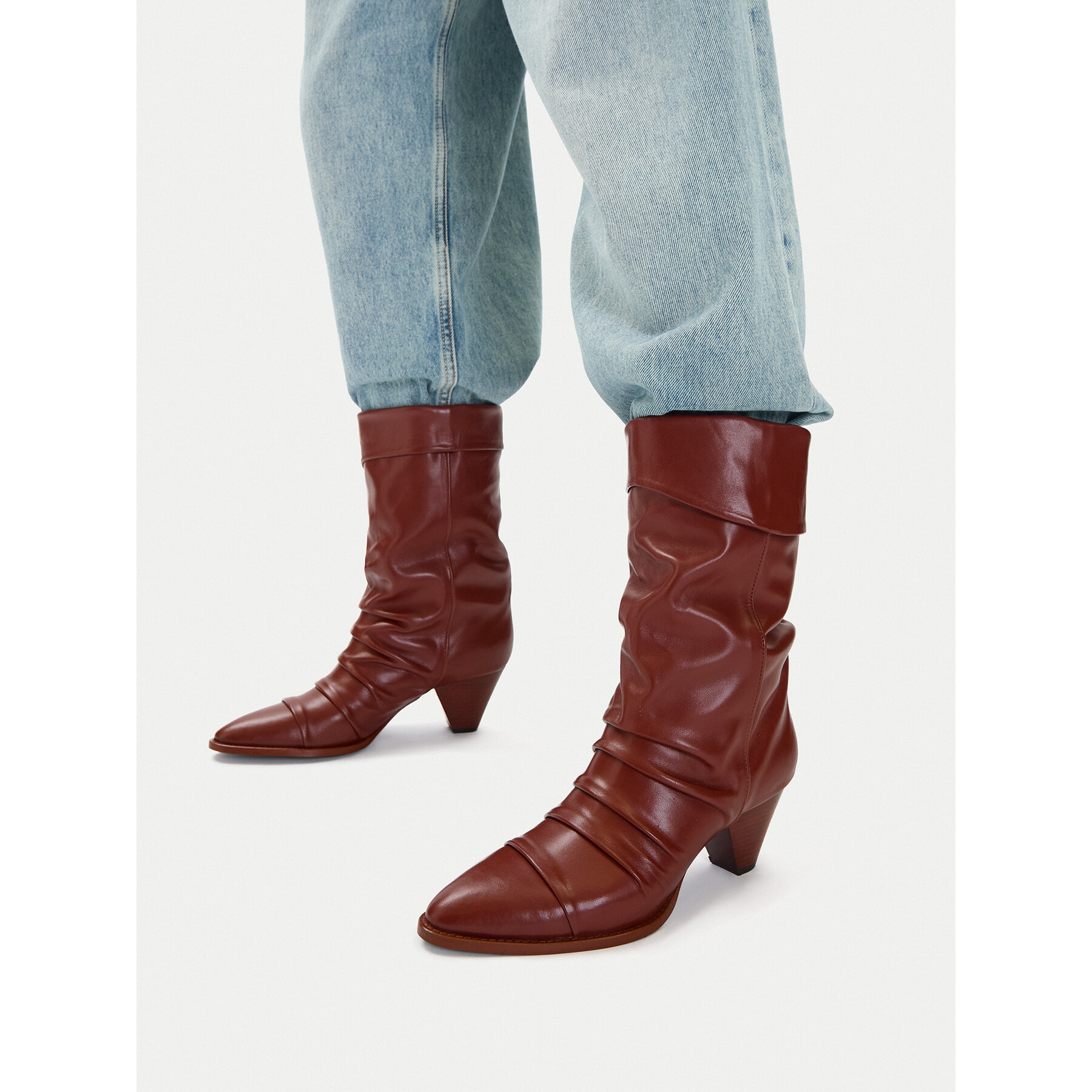 Členková obuv Badura EO-APRIL-25FW218-1 Hnedá