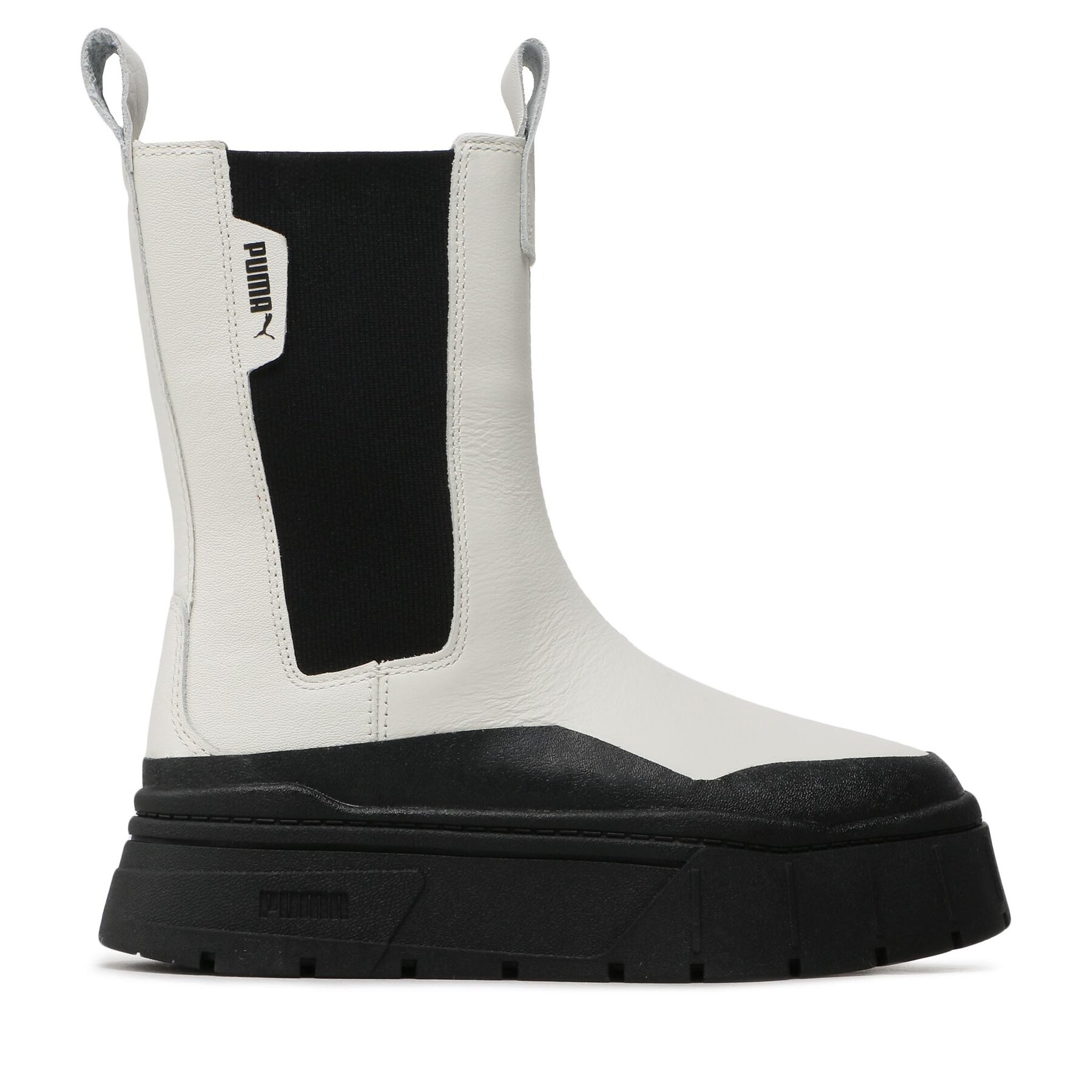 Klassische Stiefeletten Puma Mayze Stack Chelsea Wns 386272 01 Weiß