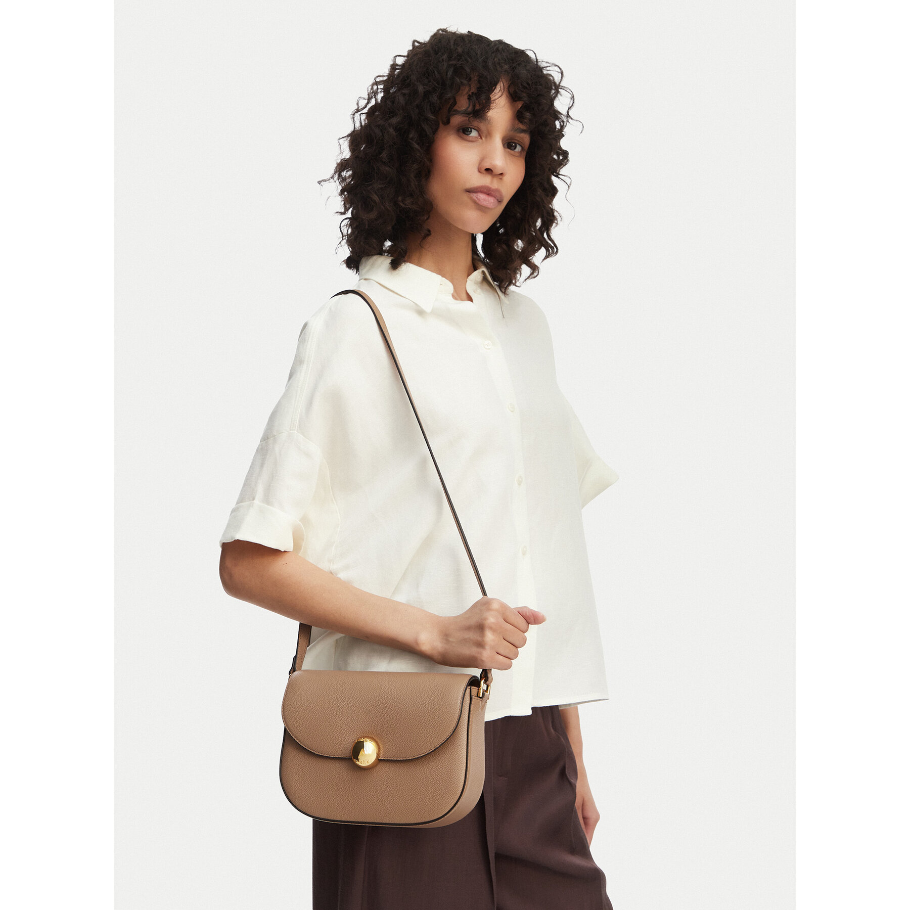 Ročna torba Furla Moonlight S WB01887 BX3036 CN 4489S Rjava