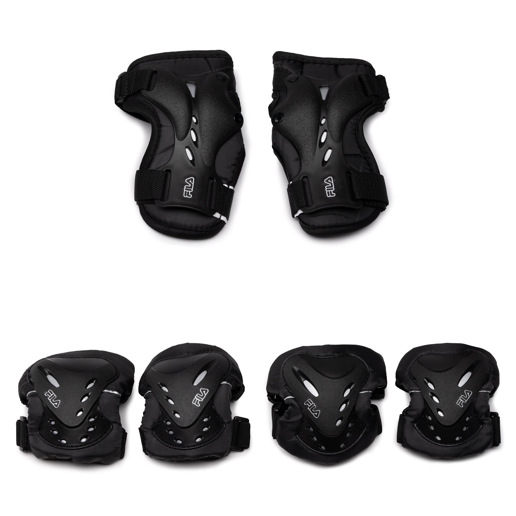 Set de protección para patinar Fila Skates 60750902 Negro