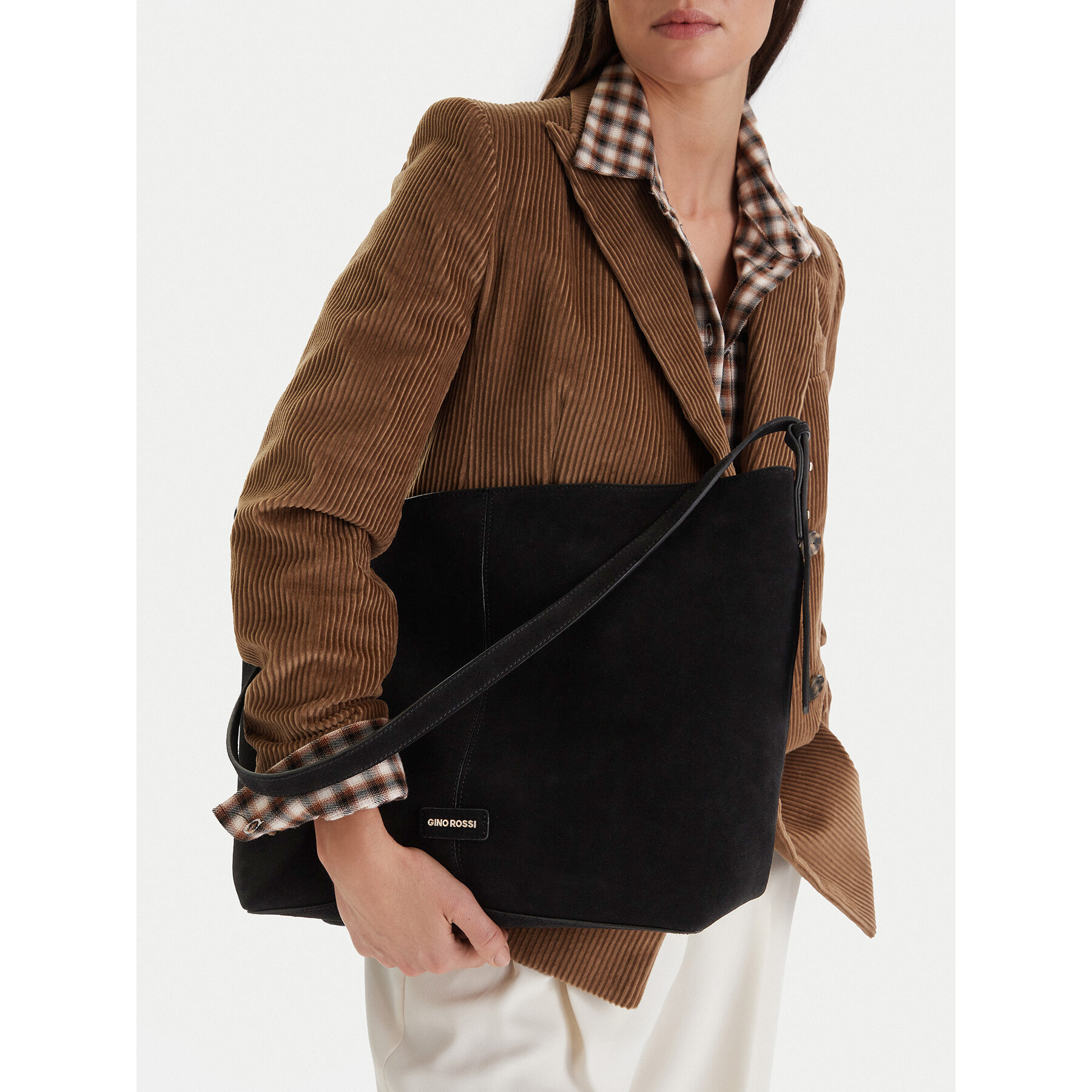 Τσάντα GINO ROSSI EO-LA224-19148-1 Μαύρο