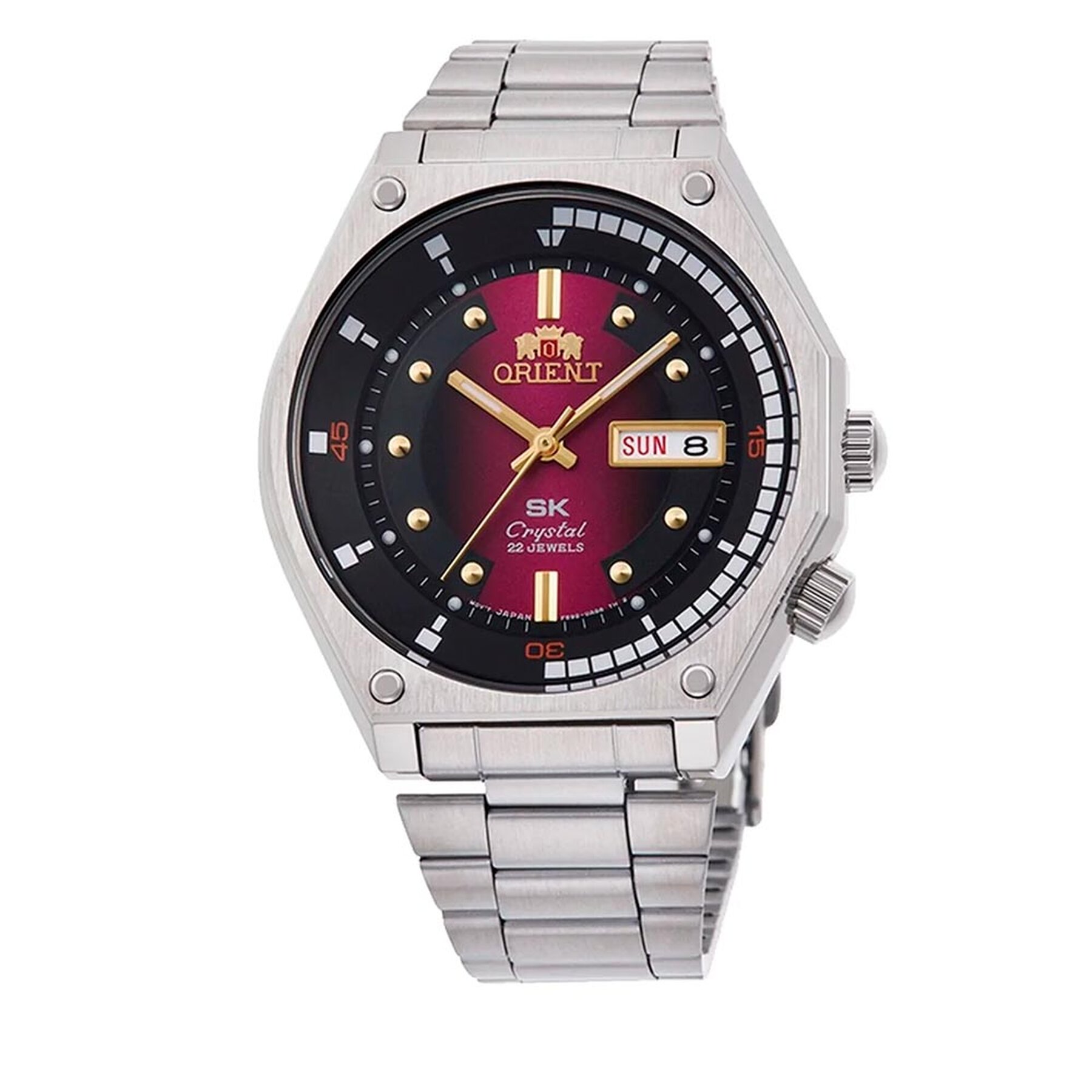 

Годинник Orient AA0B02R19B Silver/Pink/Black, Срібний