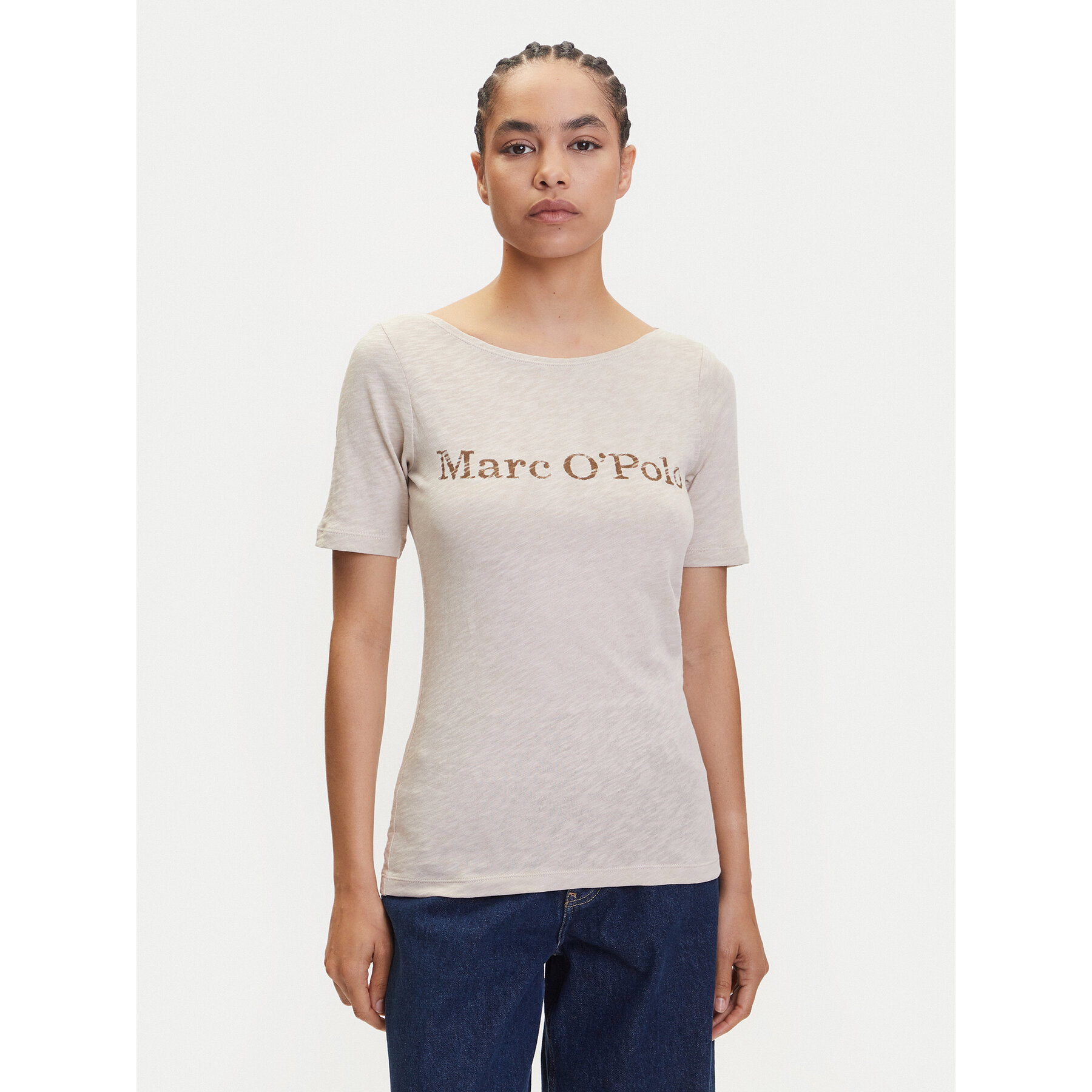 Marc O'Polo T-shirt 504 2261 51231 Beige Regular Fit