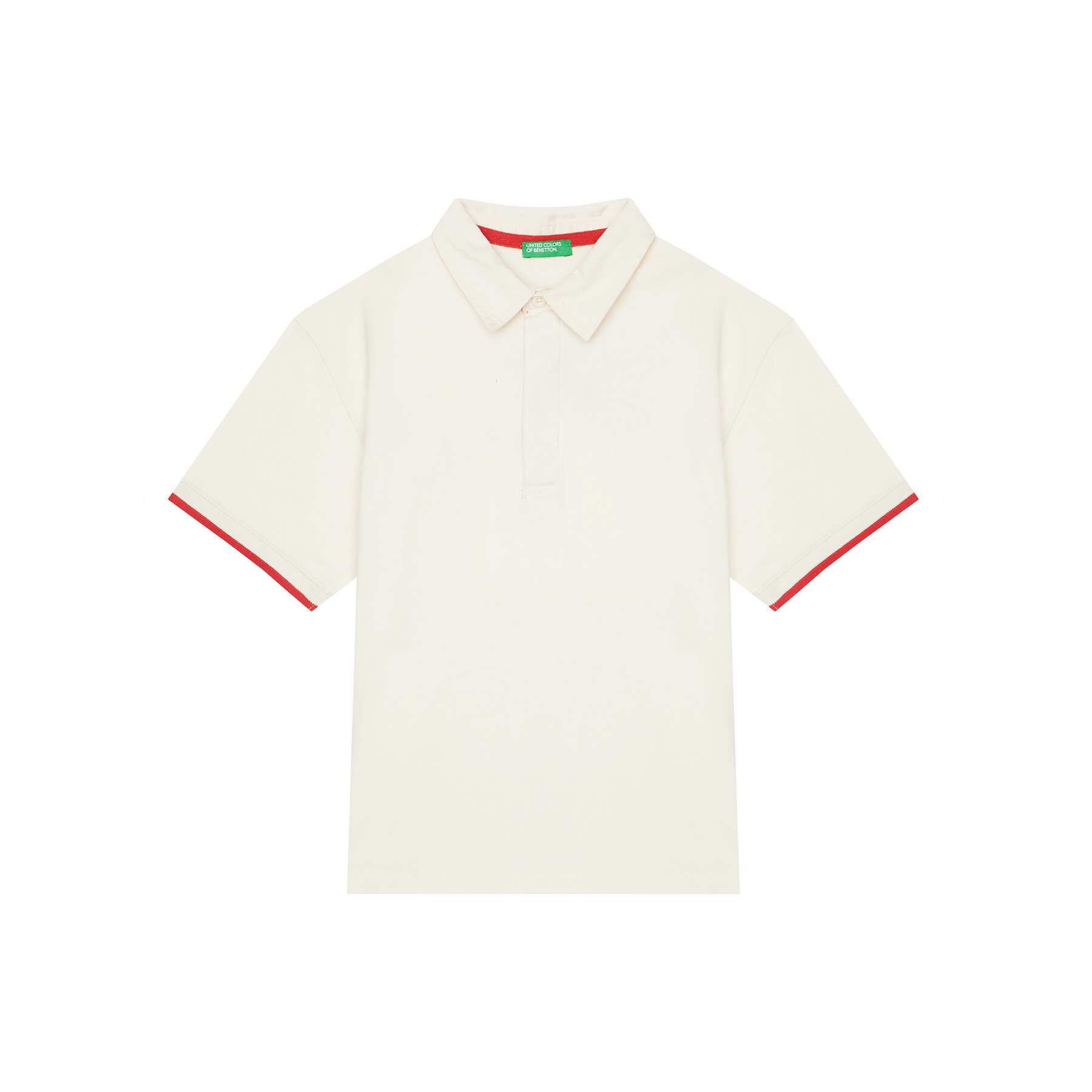 United Colors Of Benetton Polo 3MI5C301U Beige Relaxed Fit