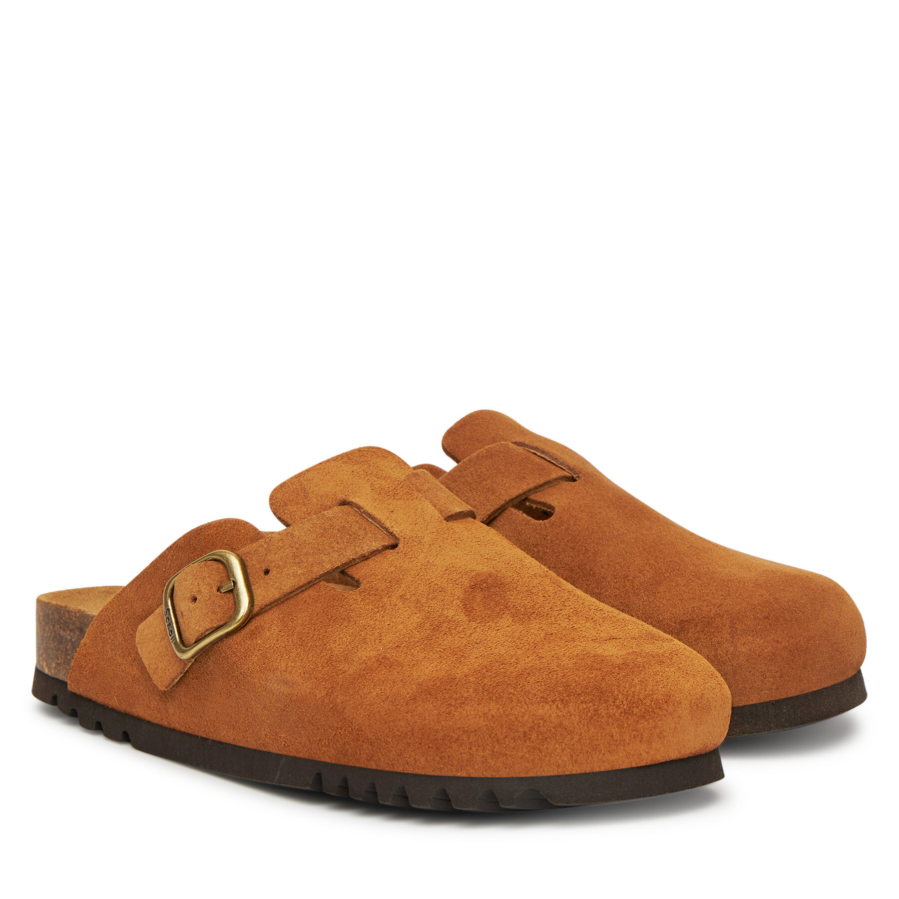 Donna Ciabatte Scholl, Taglia 42, Marrone, Fae F32198, taglia : 42
