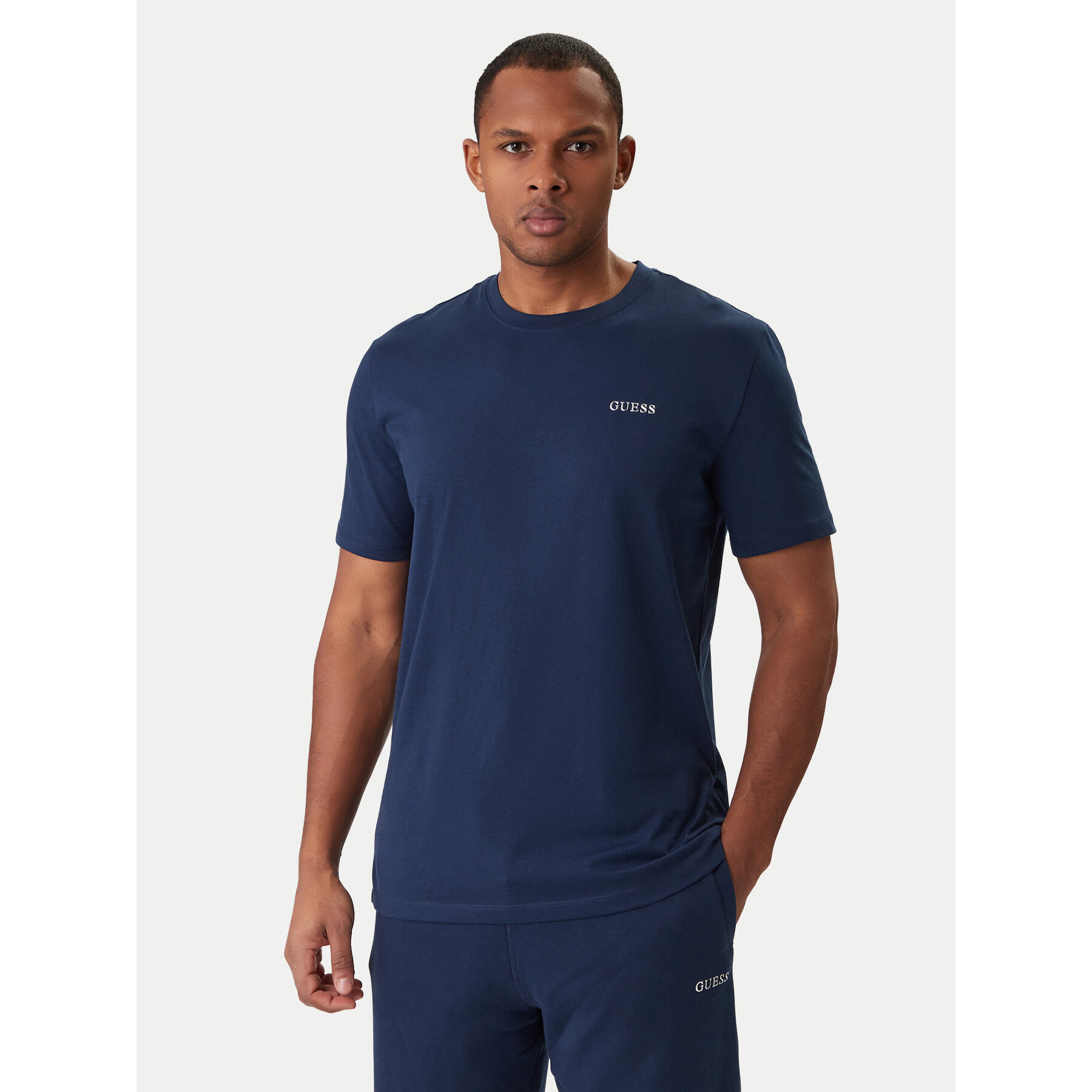 Guess T-Shirt Z6RI17 I3Z14 Dunkelblau Regular Fit