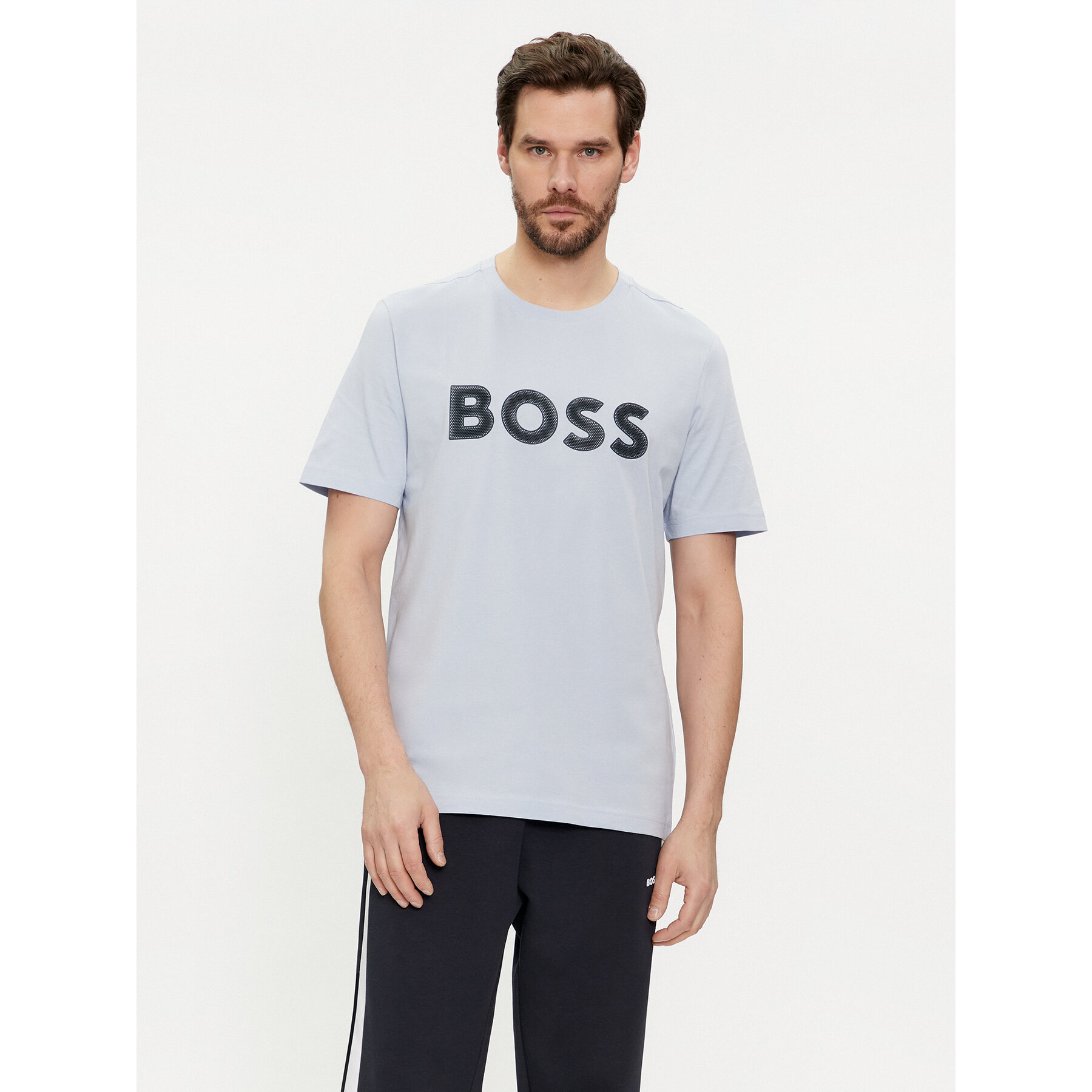 Boss T-shirt 50512866 Blu Regular Fit