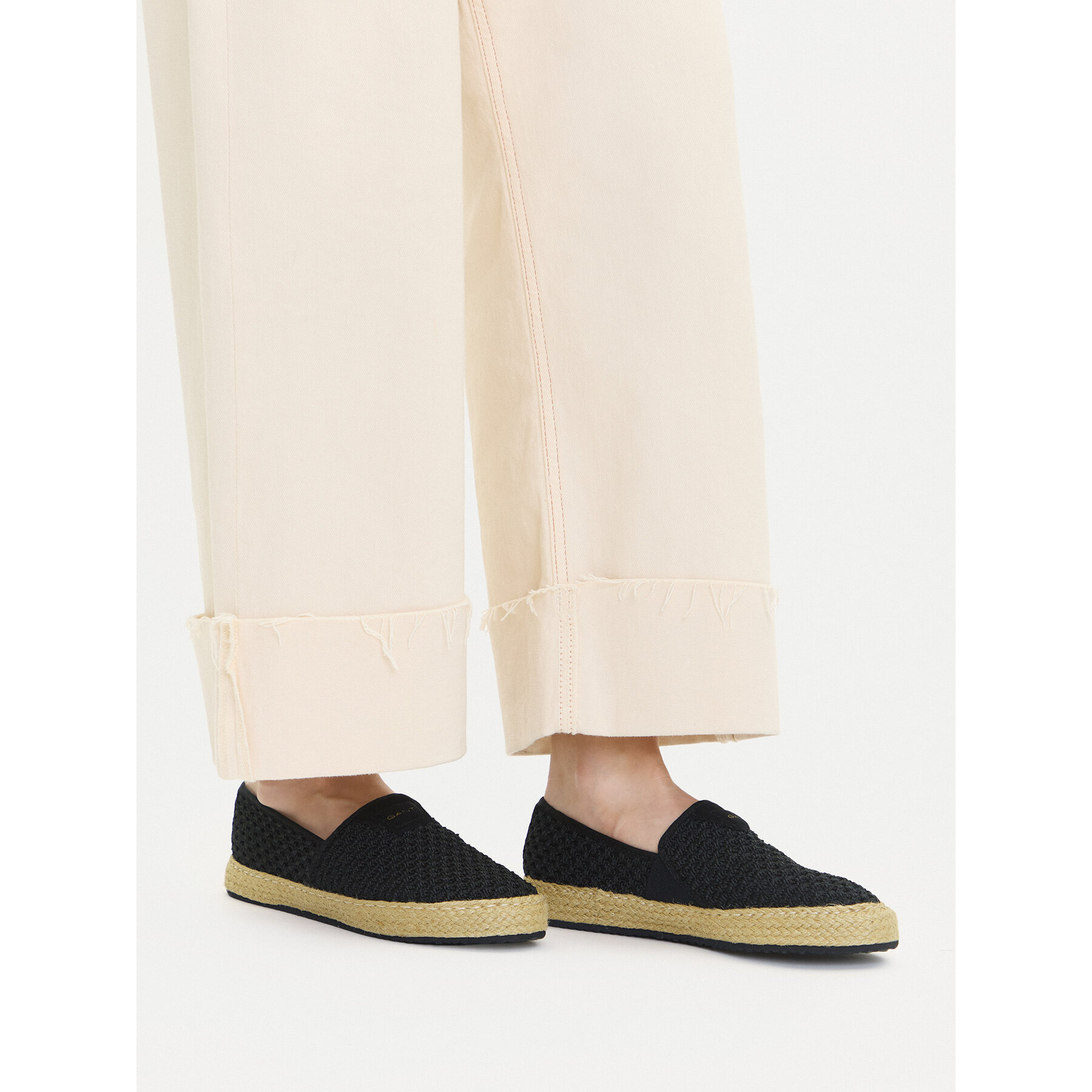 Espadrilky Gant 30568946 Čierna