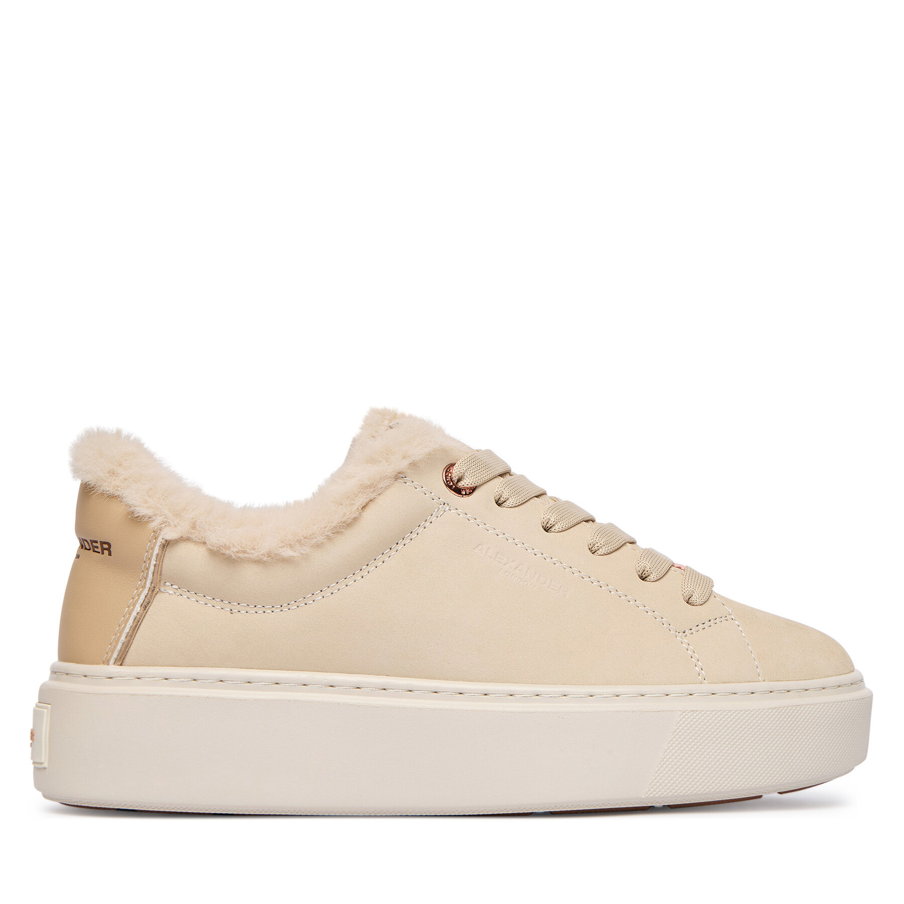 Sneakersy Alexander Smith London ALBCLHW-8242-IVY Béžová