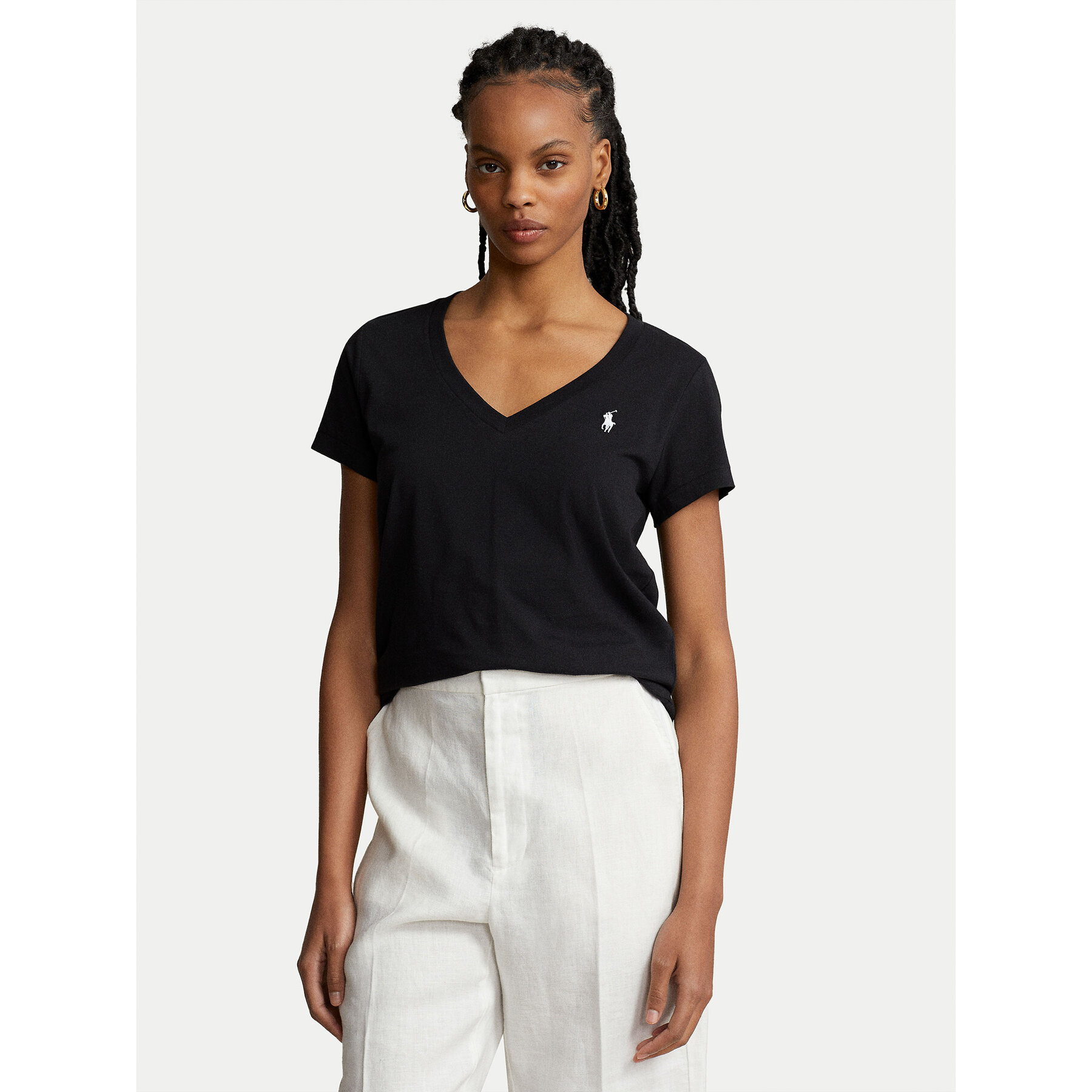 Polo Ralph Lauren T-Shirt 211902403003 Μαύρο Regular Fit