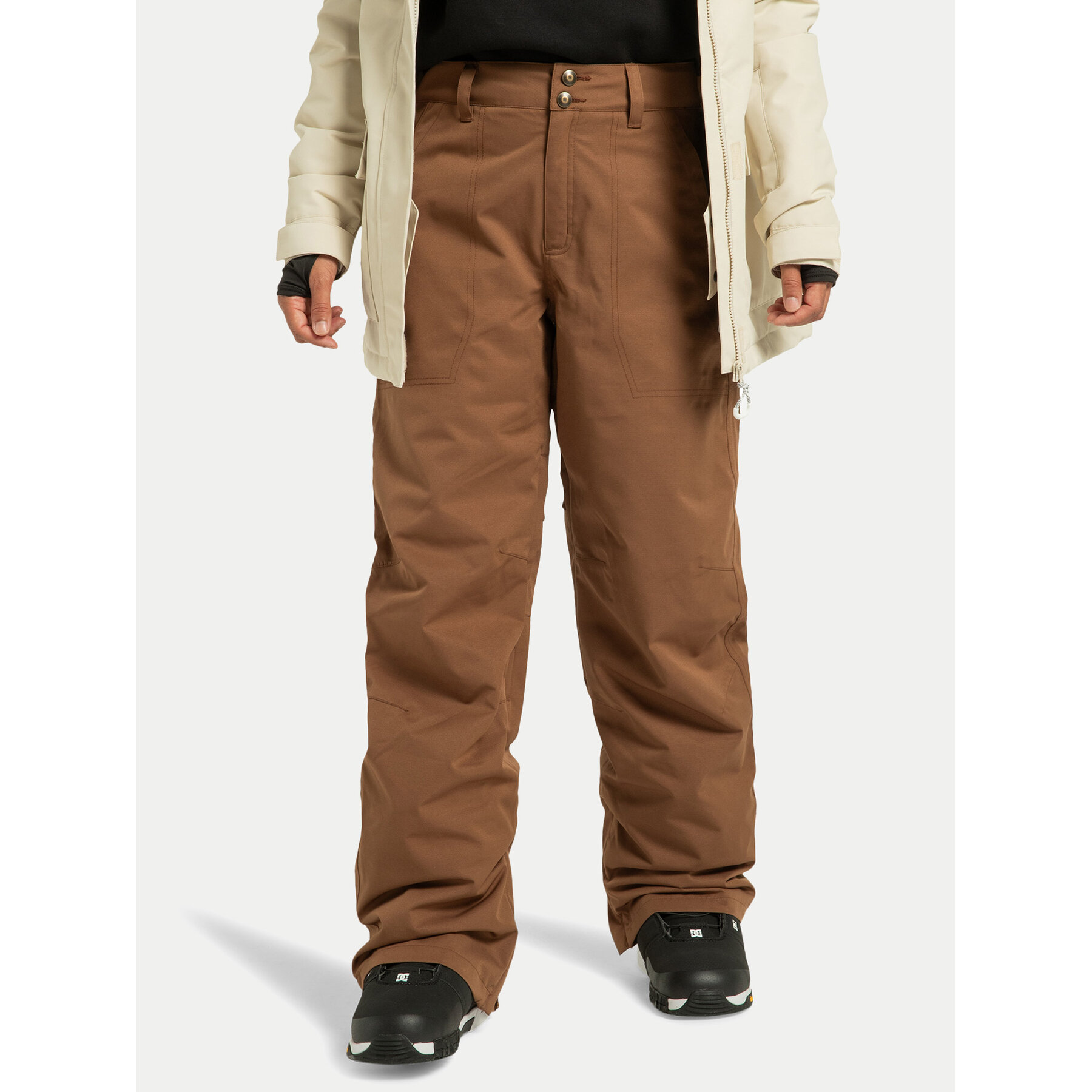 DC Shoes Snowboardhose Riveter ADJTP03032 Braun Regular Fit