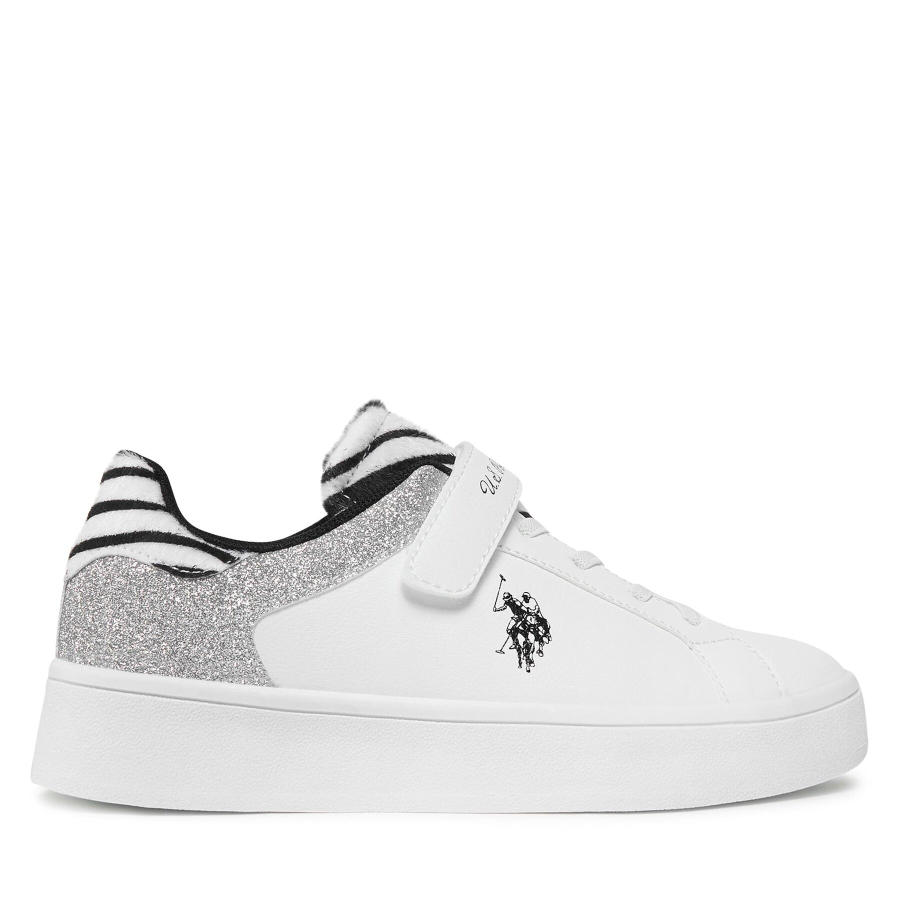 Sneakersy U.S. Polo Assn. BRYGIT001 S Biela