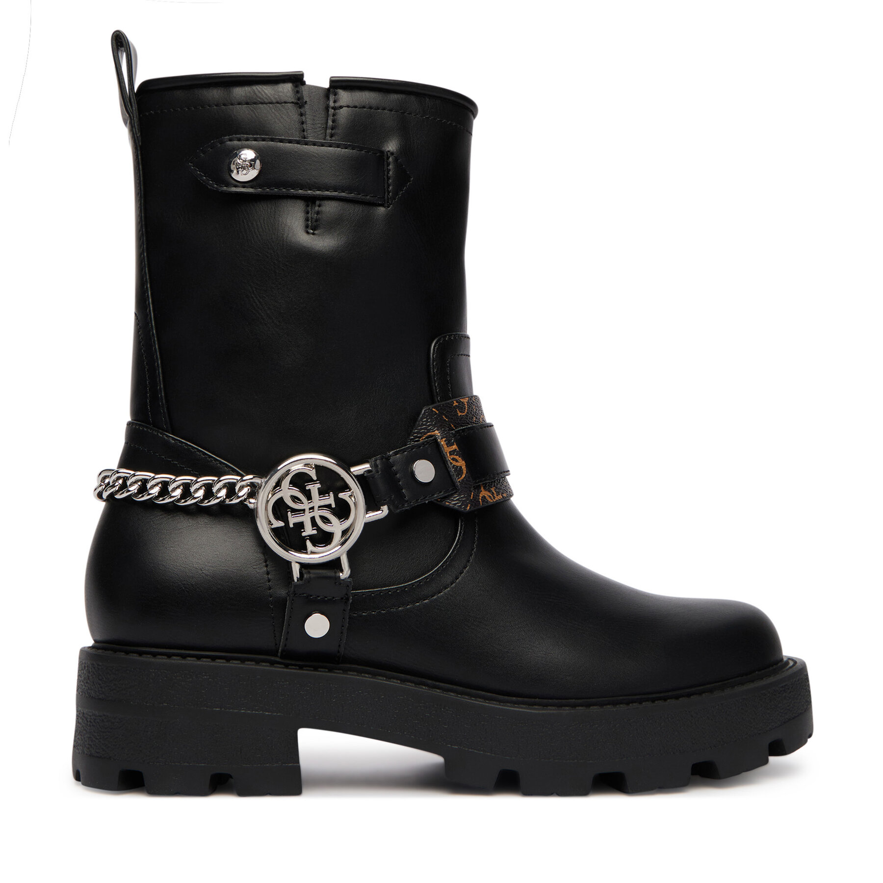 Боти Guess FLFYAZ ELE10 Черен