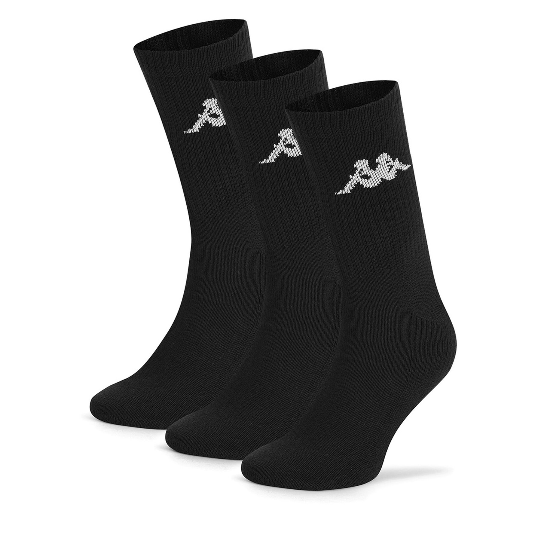 Dlhé ponožky Kappa Z4448_AW24 (3-PACK) Čierna
