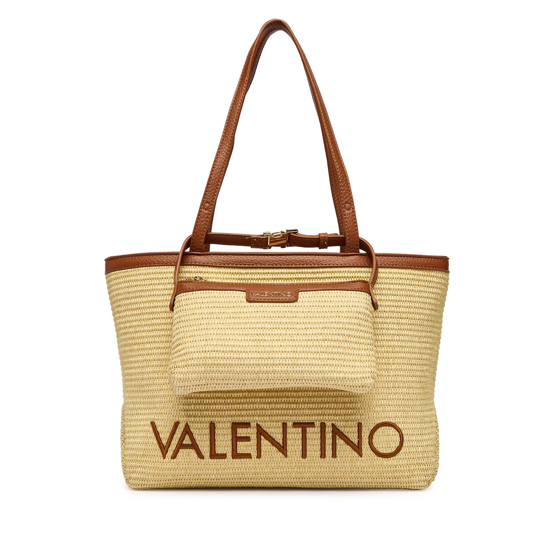 Τσάντα Valentino Maiam VBS9TE01PAG Μπεζ