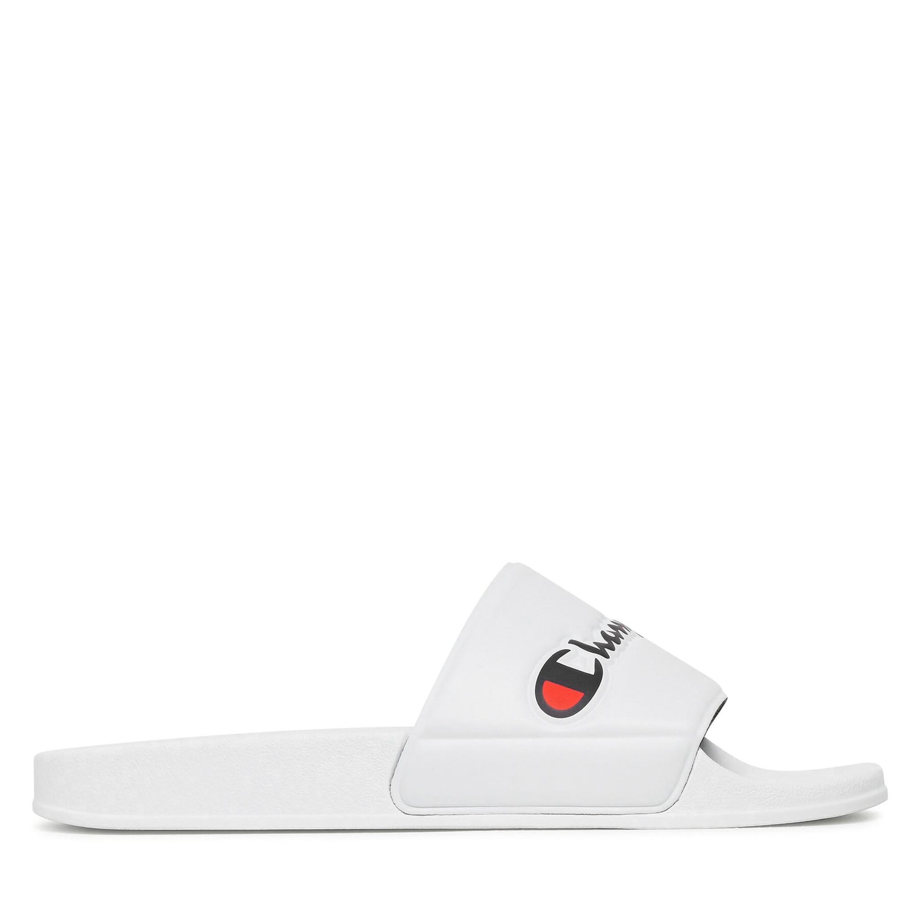 Mules / sandales de bain Champion Slide Varsity S11544-CHA-WW001 Blanc