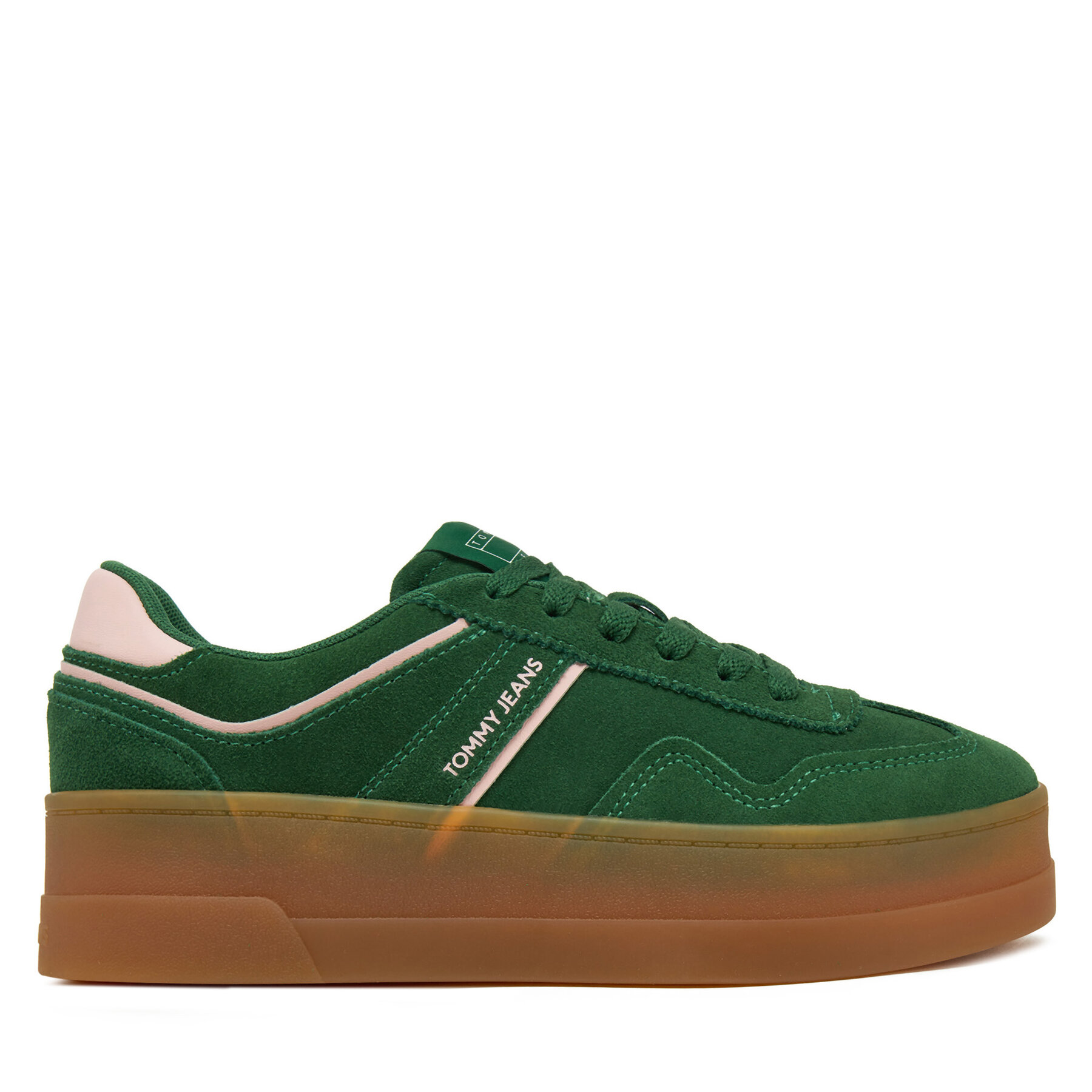 Sneakersy Tommy Jeans EN0EN02734 Zelená
