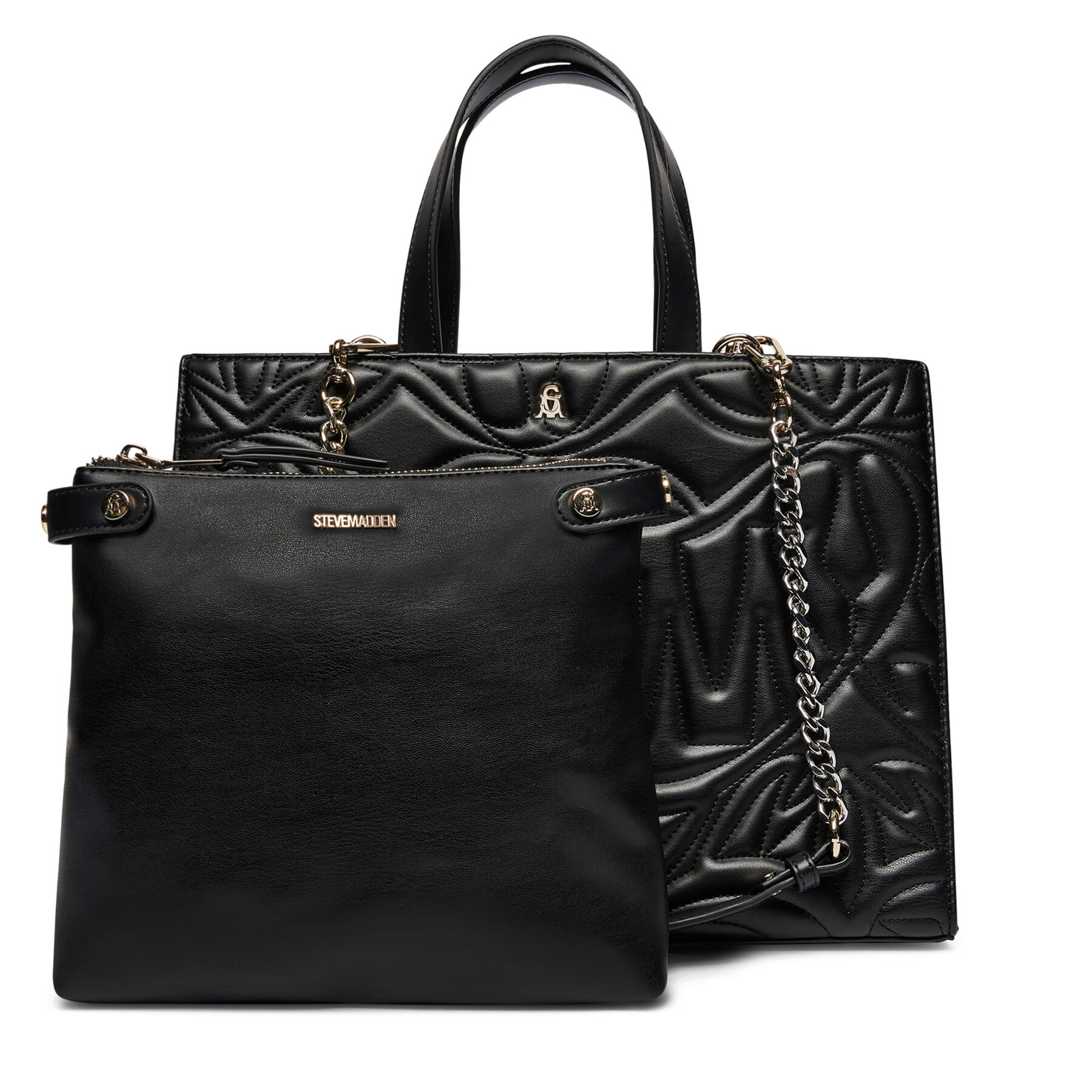 Steve Madden Τσάντα Steve Madden Bstatuss SM13001566 Μαύρο