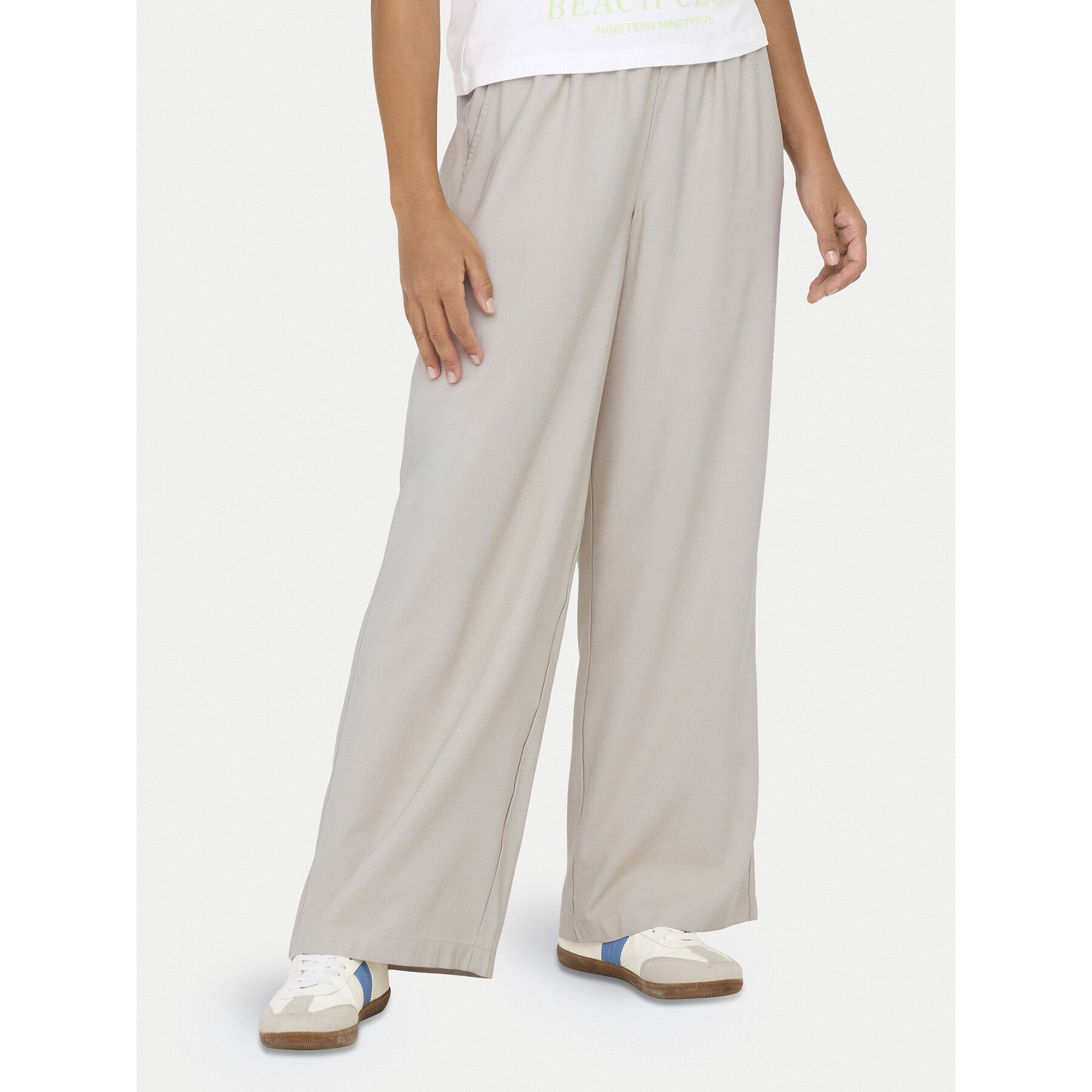 ONLY Stoffhose Aris 15337956 Beige Straight Fit