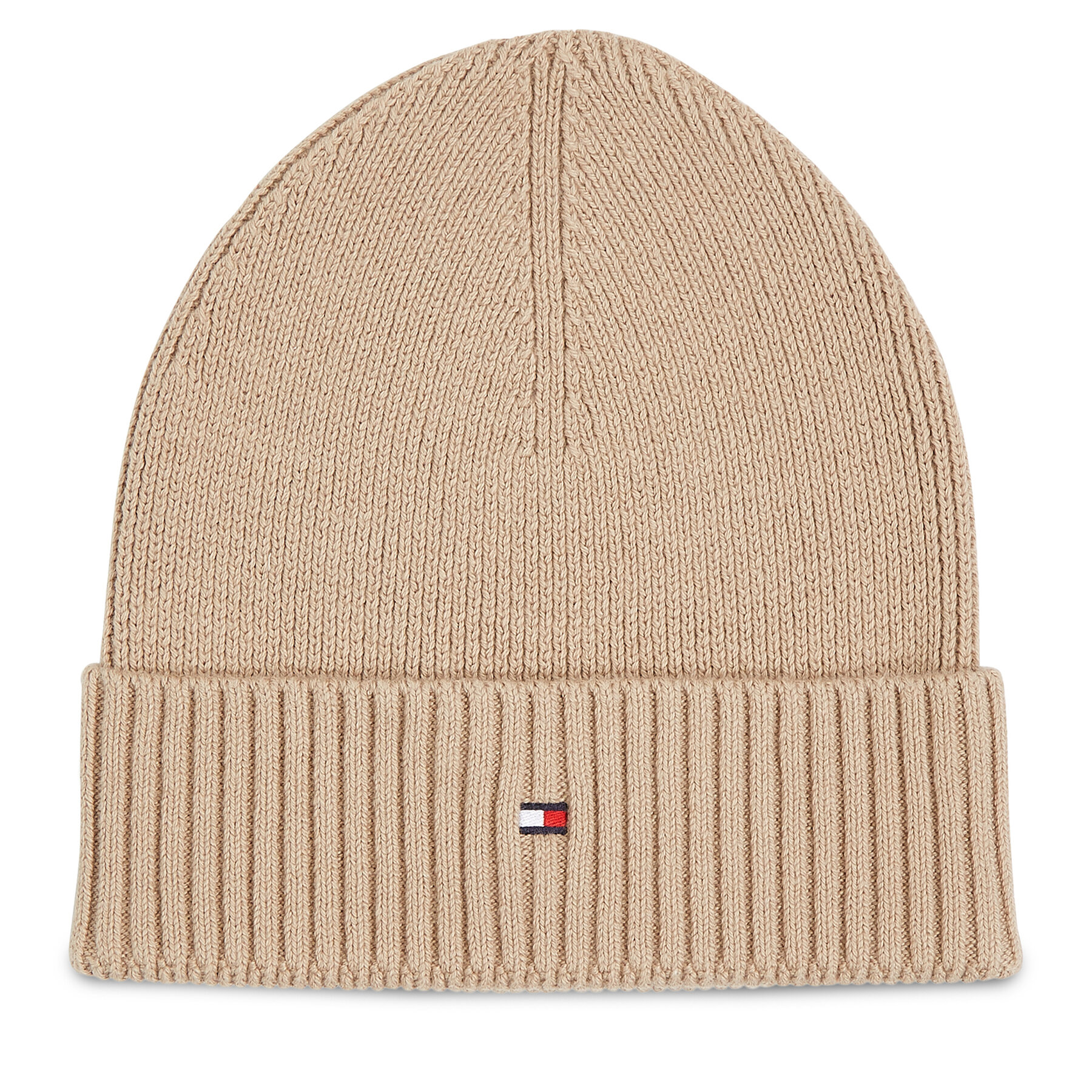 Čiapka Tommy Hilfiger Flag AM0AM12796 Béžová
