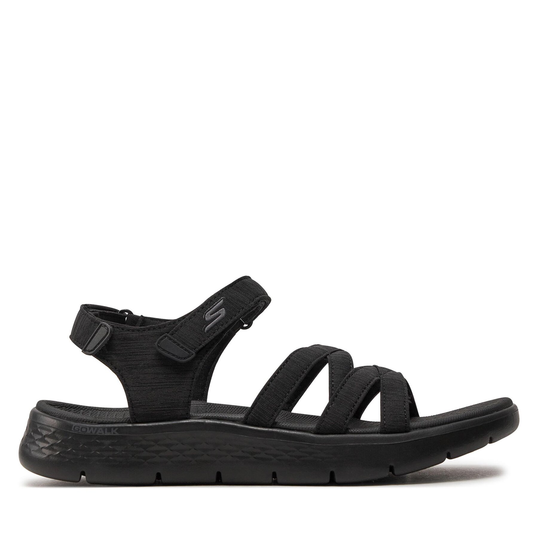 Sandale Skechers Go Walk Flex Sandal-Sunshine 141450/BBK Negru