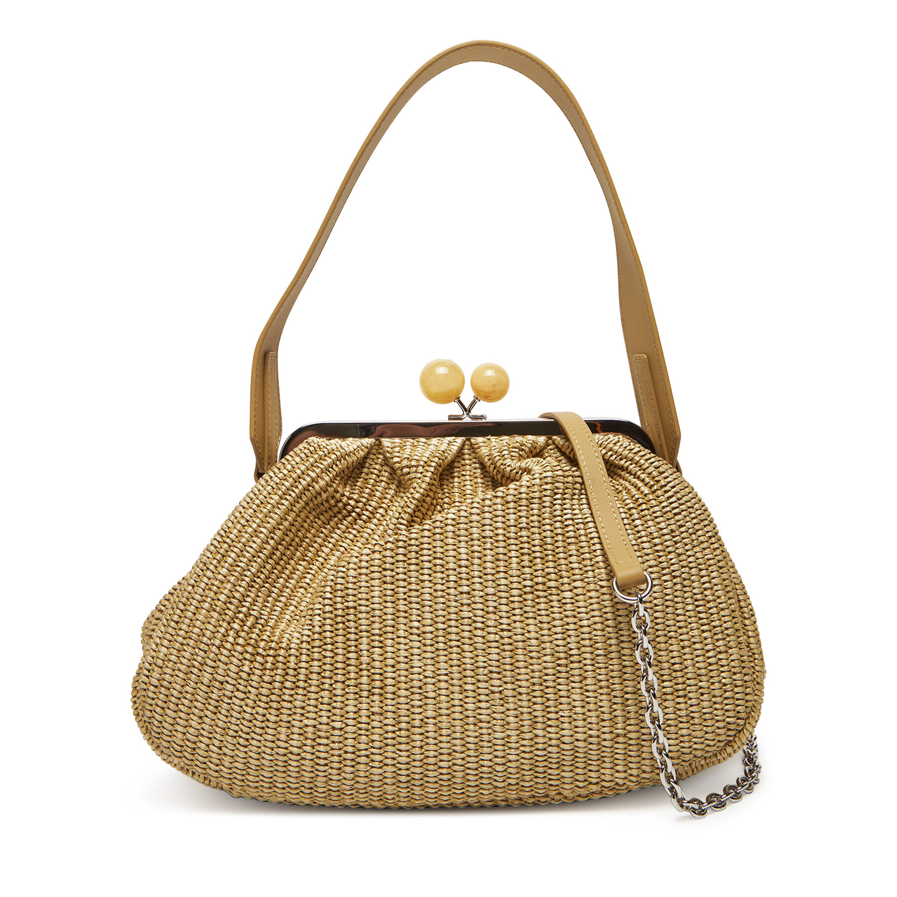 Táska Weekend Max Mara Fortuna 2515511085650 Bézs