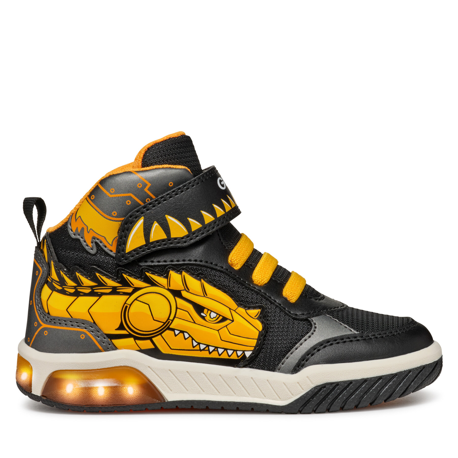 Сникърси Geox J Inek Boy J469CA 011BC C0054 DD Черен