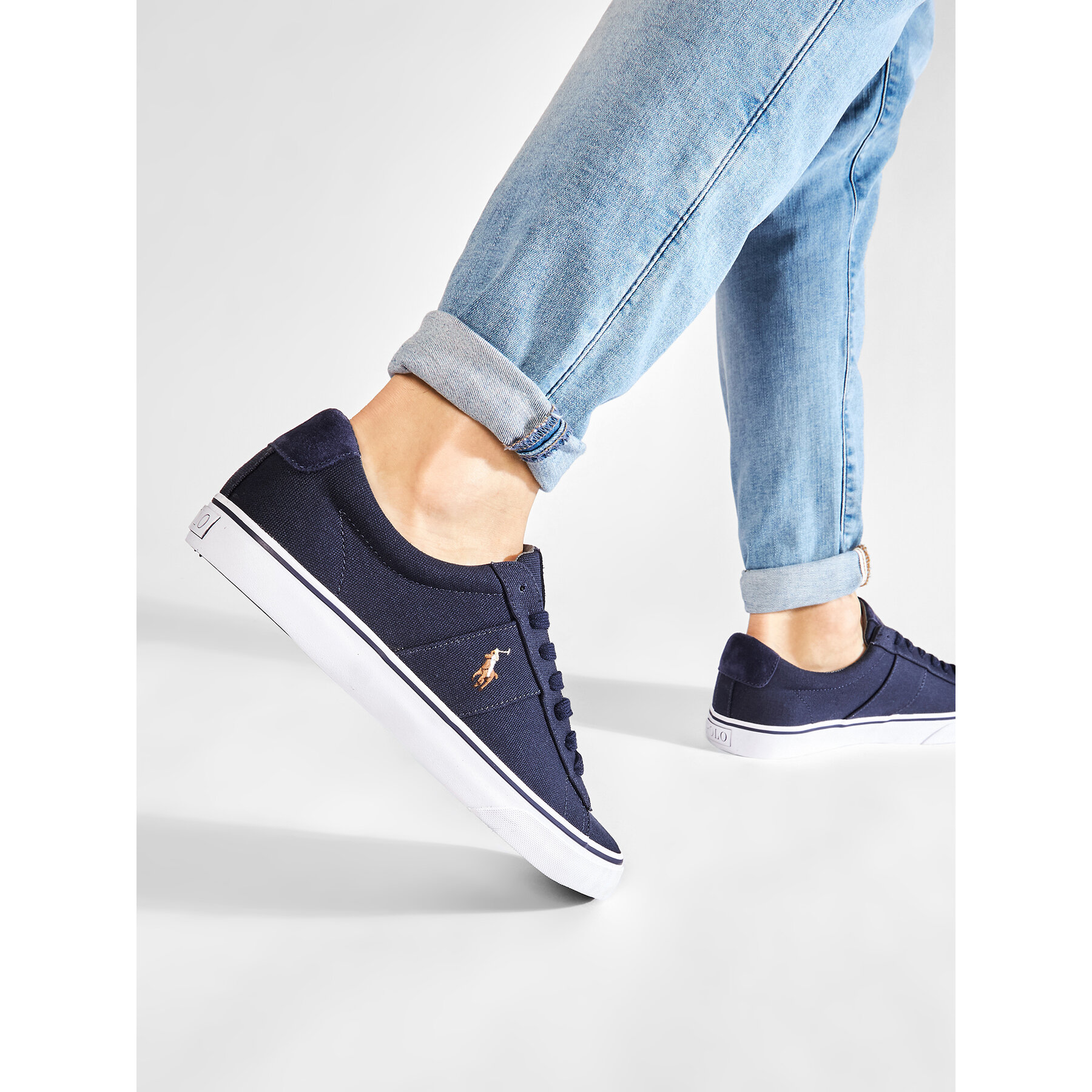 Tenis superge Polo Ralph Lauren Sayer 816749369002 Mornarsko modra
