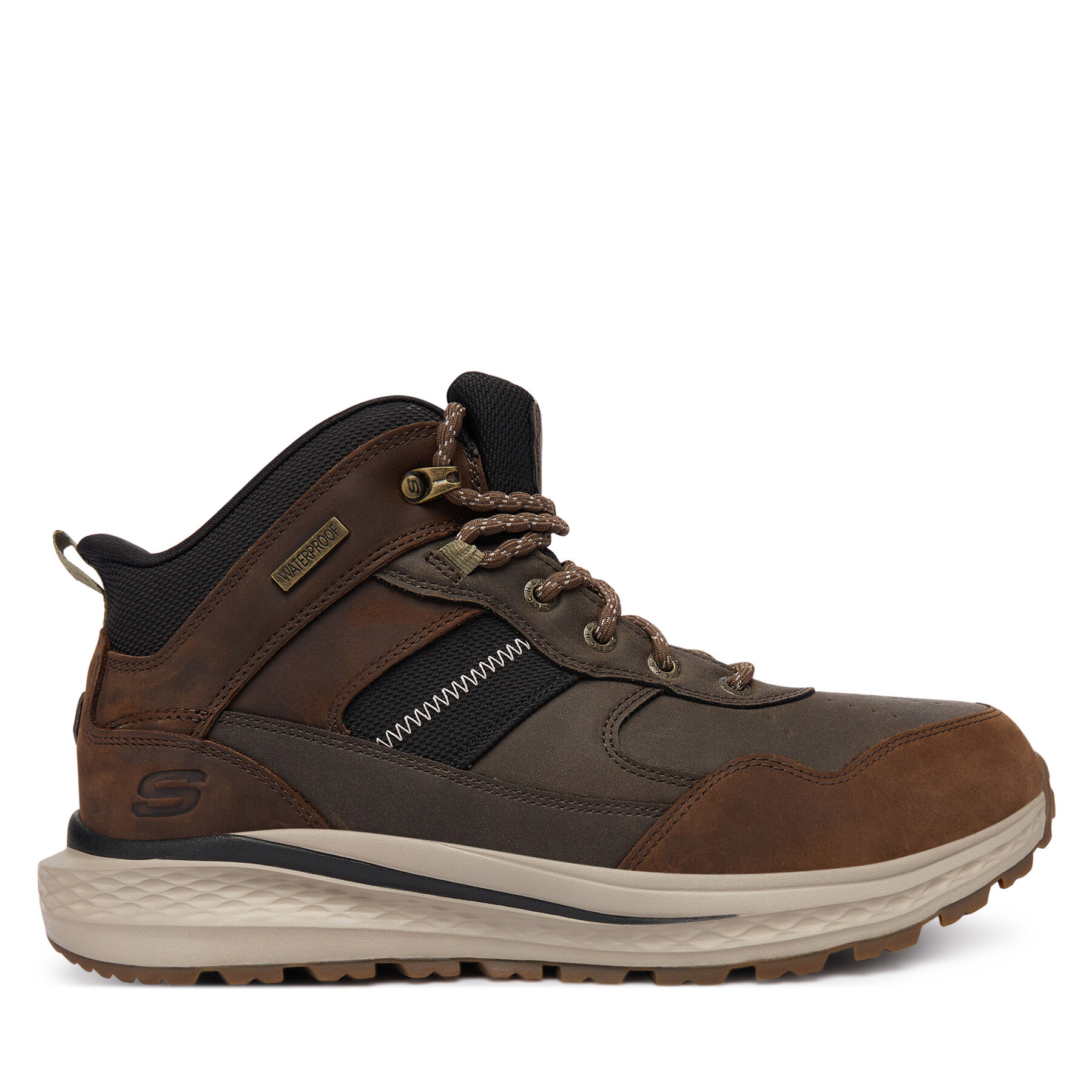 Šnurovacia obuv Skechers Slade Ultra 211182 COC Hnedá