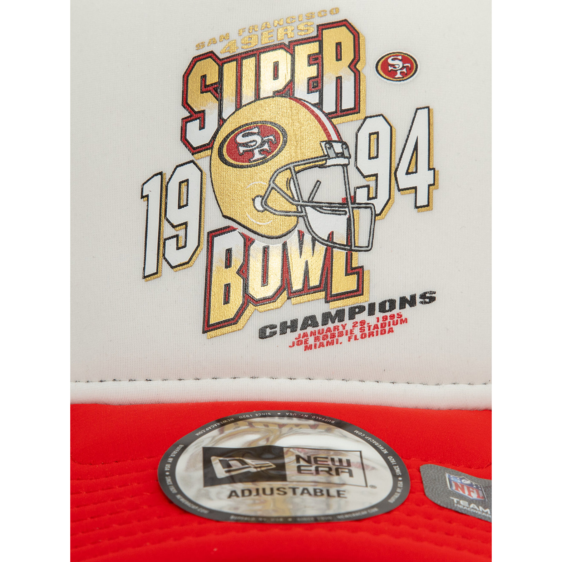 Baseball sapka New Era San Francisco 49Ers Superbowl 60595295 Fehér akciós termékkép 1