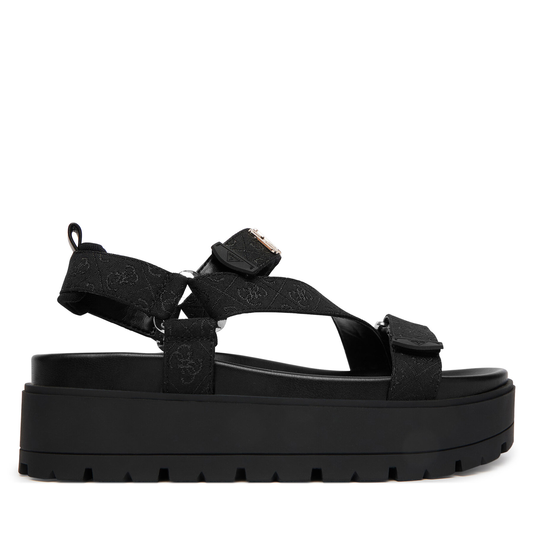 Sandále Guess FLJFTT FAL03 Čierna
