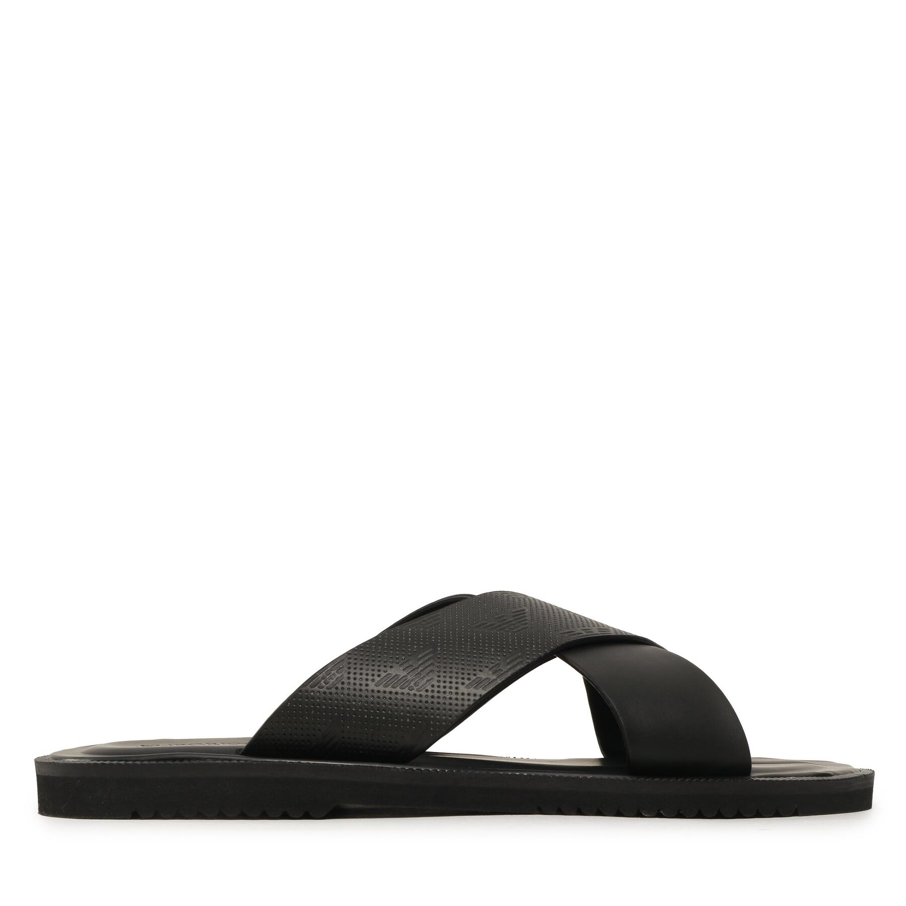 Uomo Ciabatte Emporio Armani, Taglia 40, Nero, X4P125 XN789 K001, taglia : 40