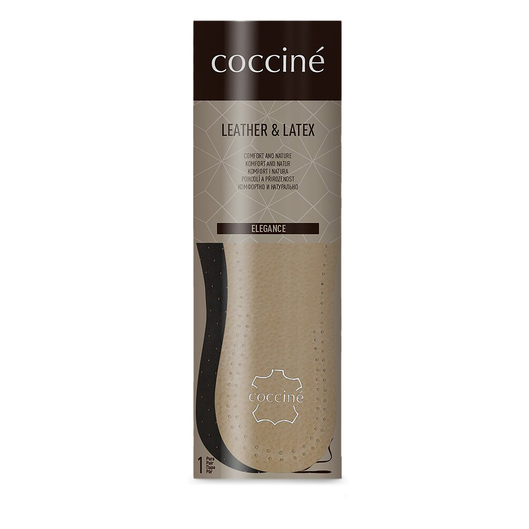 Ulošci za cipele Coccine Leathe&Latex Bež
