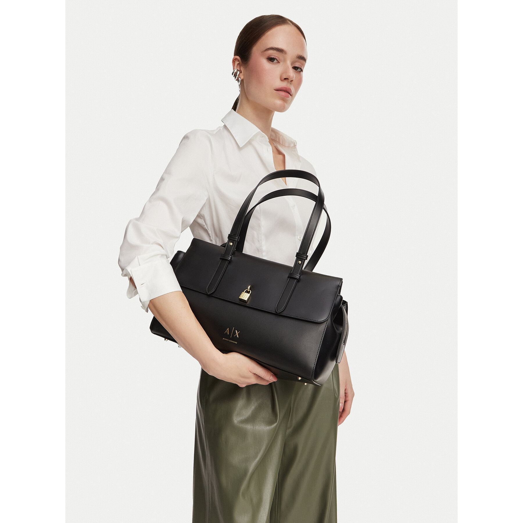 Geantă Armani Exchange XW003020 AF28605 UC001 Negru