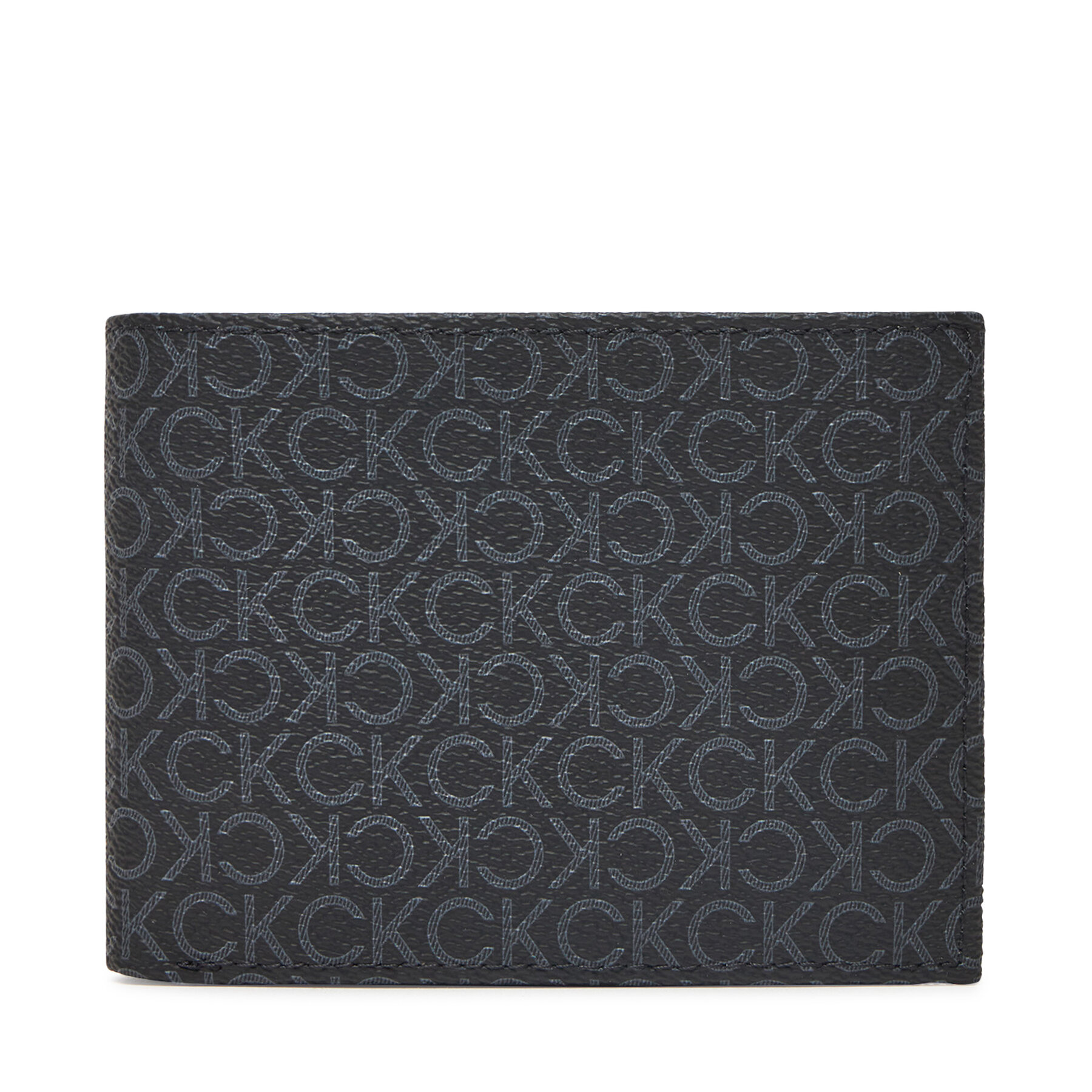 Férfi pénztárca Calvin Klein Classic Mono Trifold 10Cc W/Coin K50K512855 Fekete