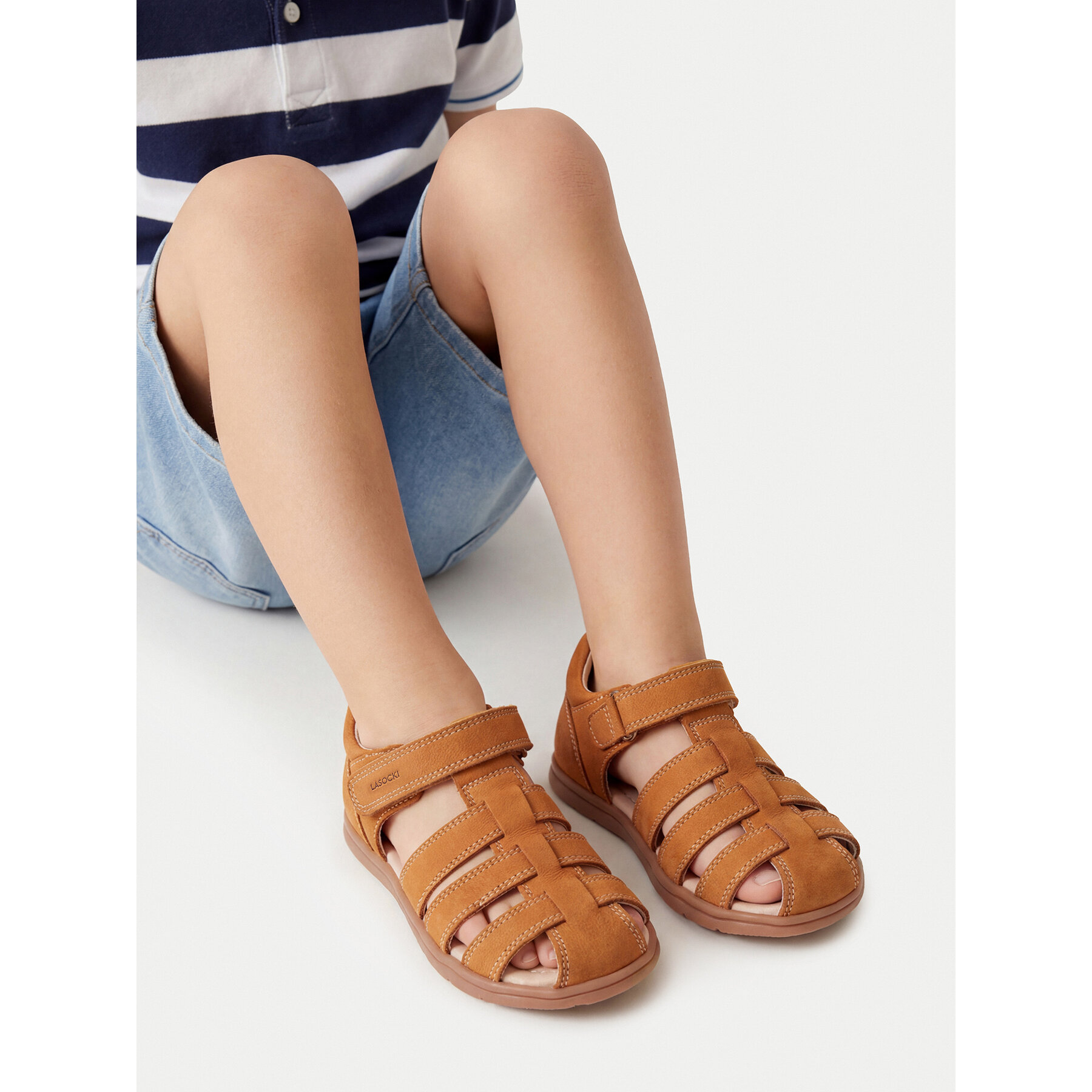 Sandále Lasocki Kids CEO-CI12-LINEA-04 Svetlo hnedá