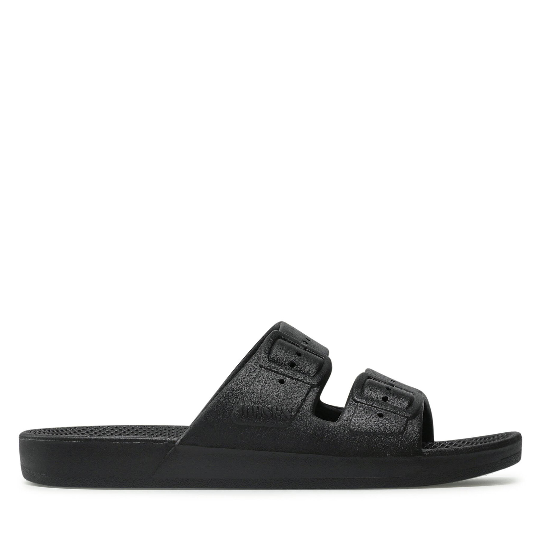 Damen Pantoletten Freedom Moses, Schuhgröße 35_36, Schwarz, Basic