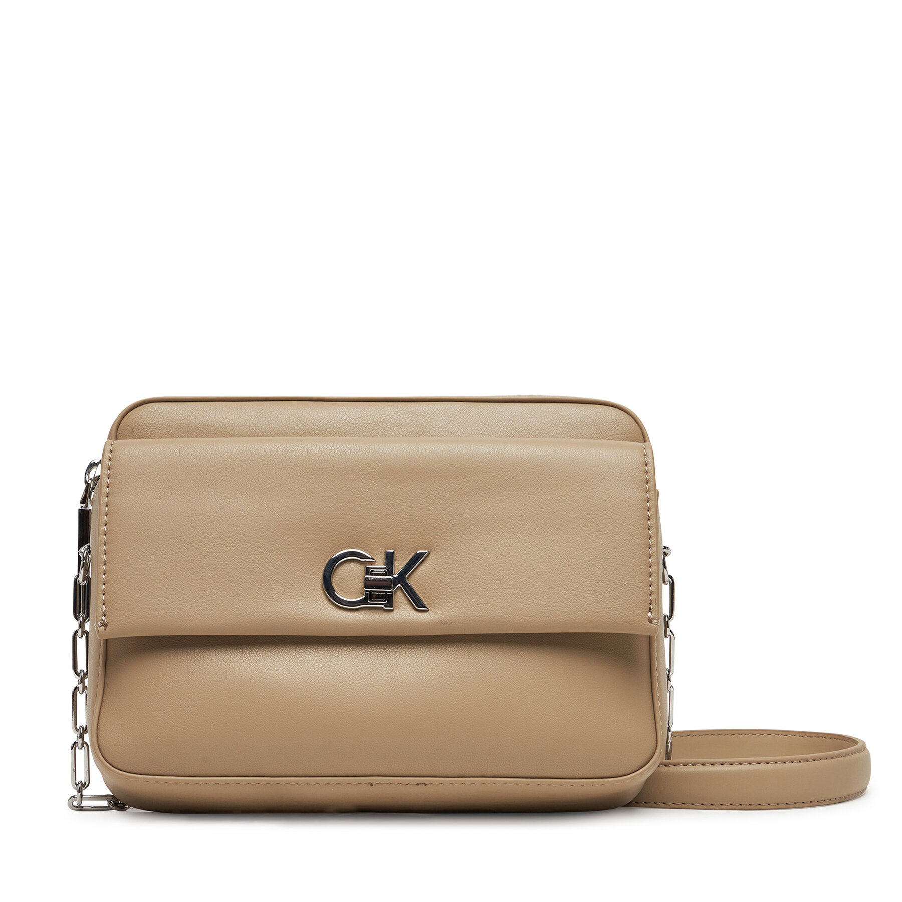 Дамска чанта Calvin Klein Ck Pocket Camera Bag K60K613089 Кафяв