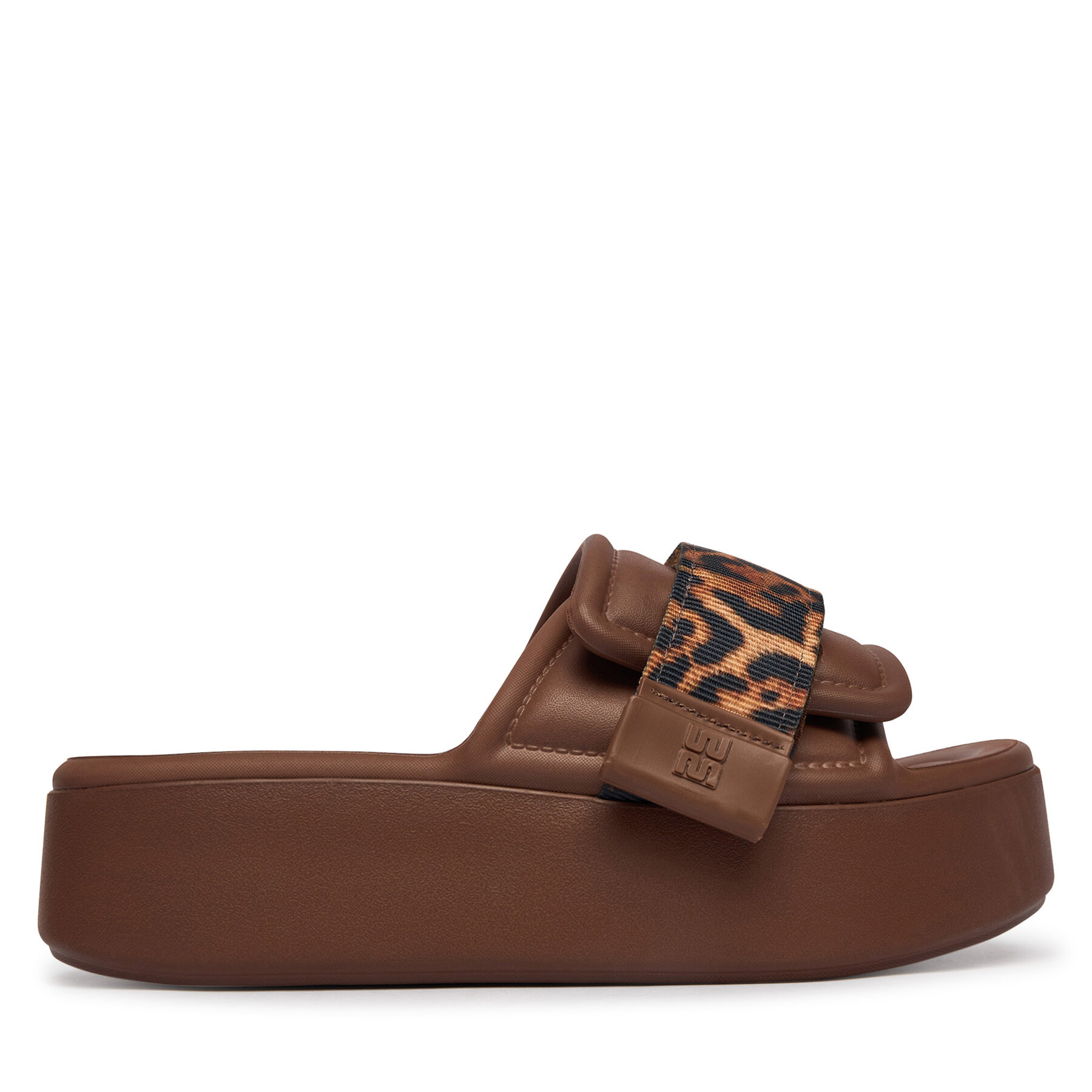 Papucs Melissa Melissa Free Fuzzy Slide Platform Ad 37835 Barna