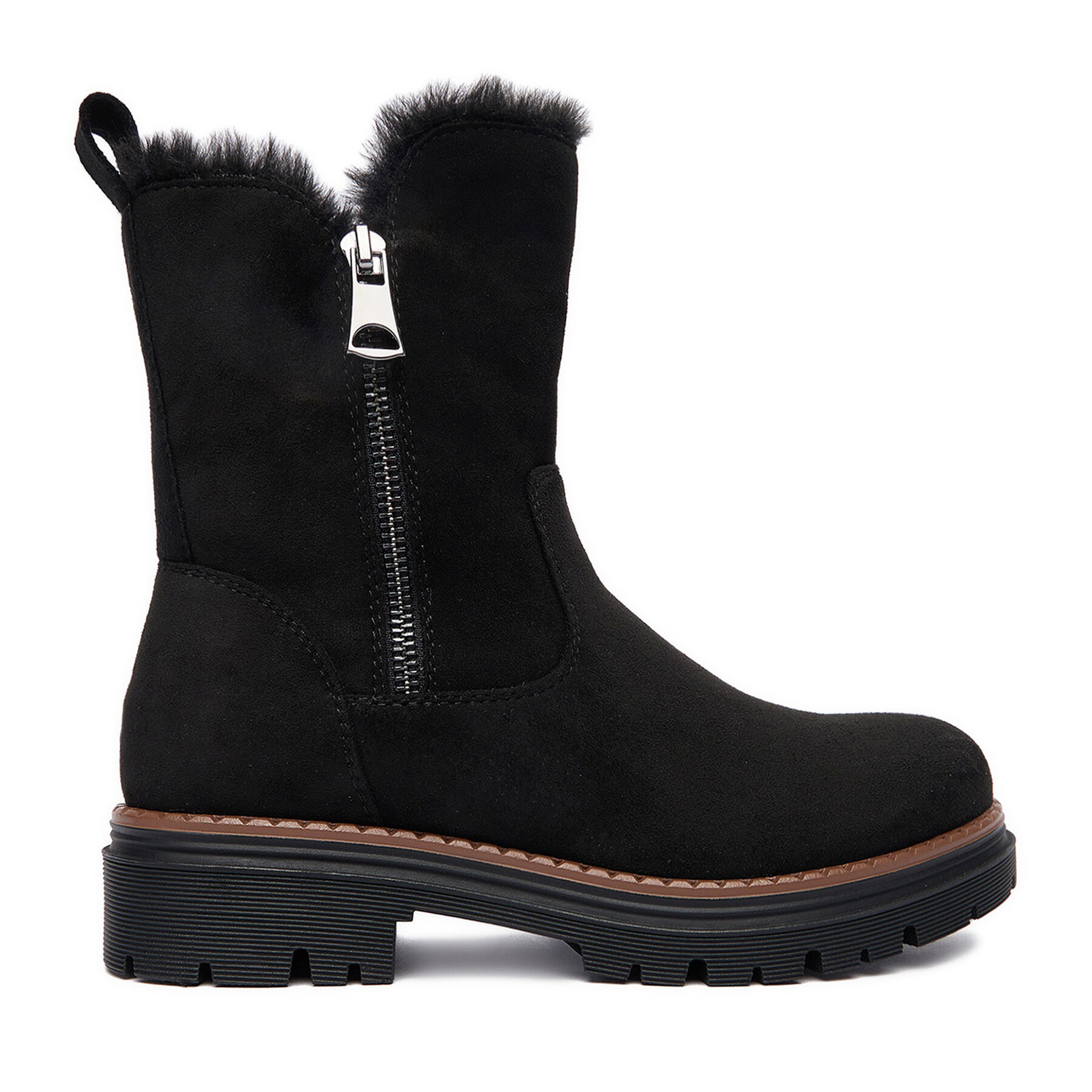 Botine Clara Barson CEO-WS6382-01 Negru