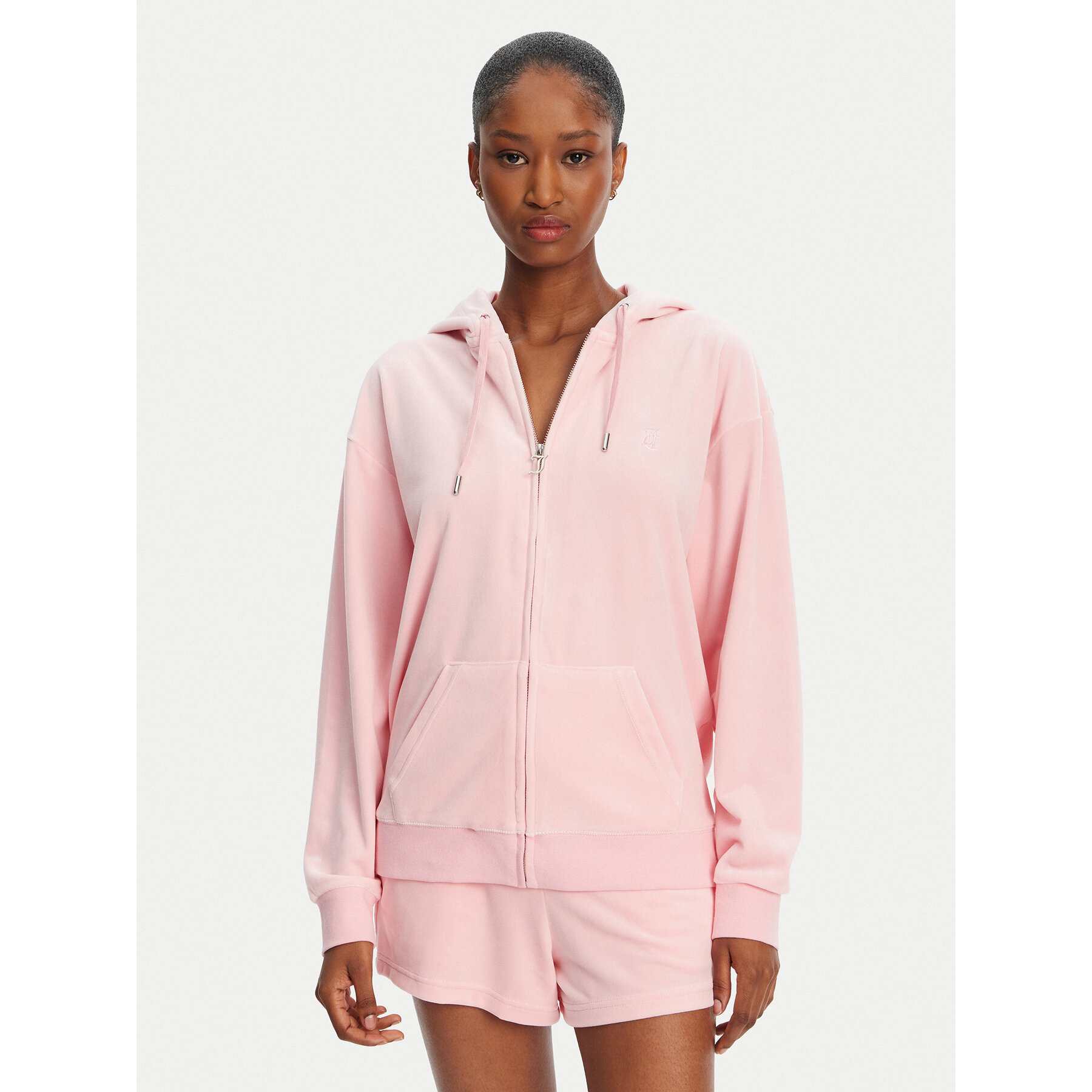 Juicy Couture Sweatshirt Halan JCWAS24342 Rosa Oversize