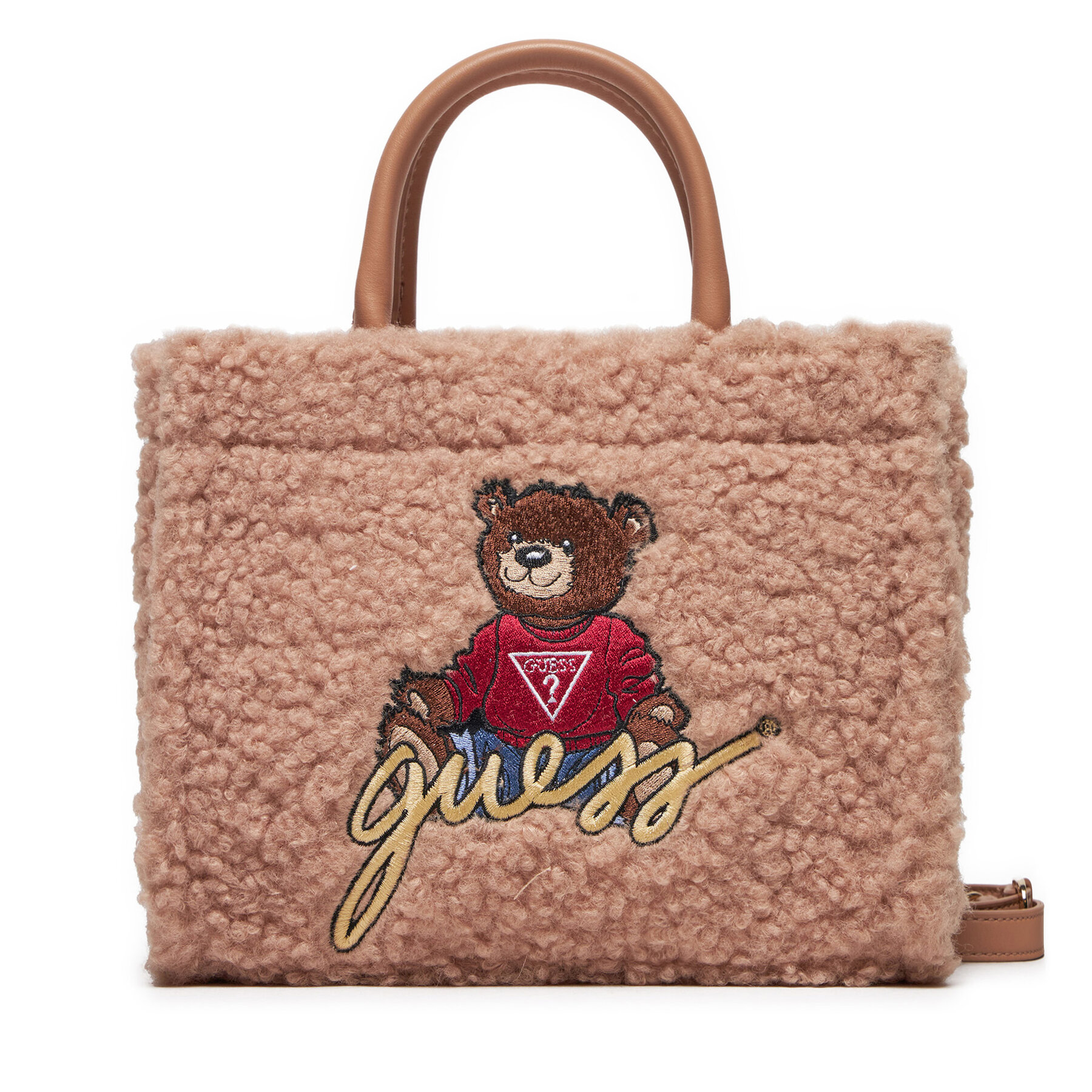 Geantă Guess J4BZ25 WGI20 Maro