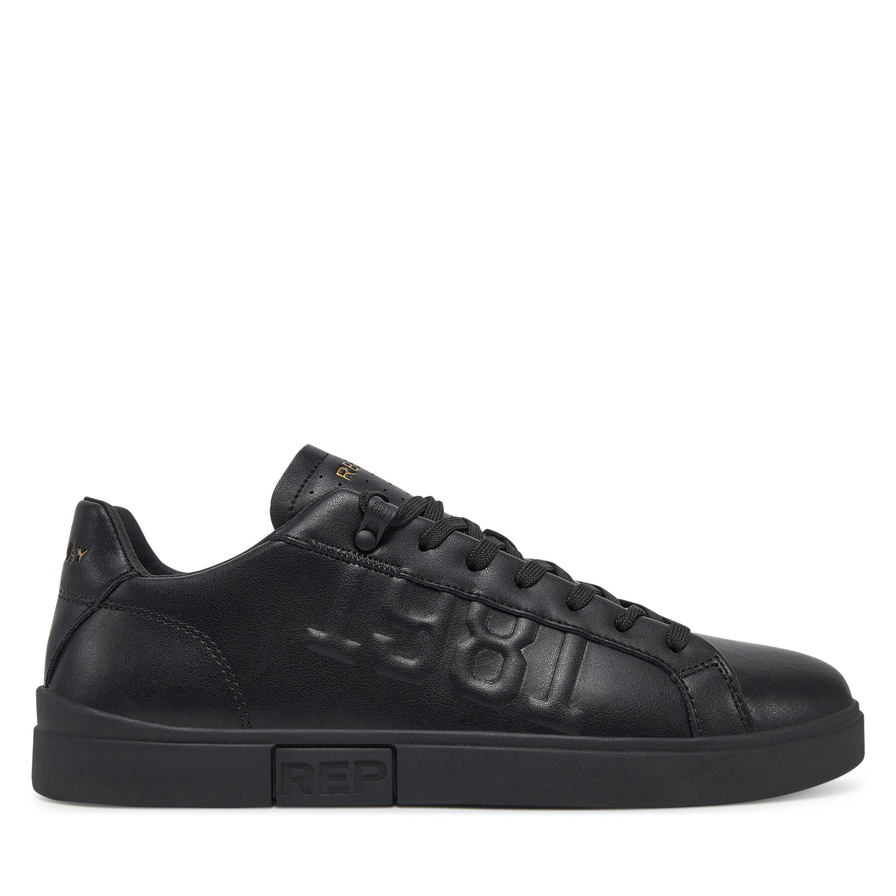 Herren Sneakers REPLAY, Schuhgröße 42, Schwarz, GMZ3P .000.C0037L